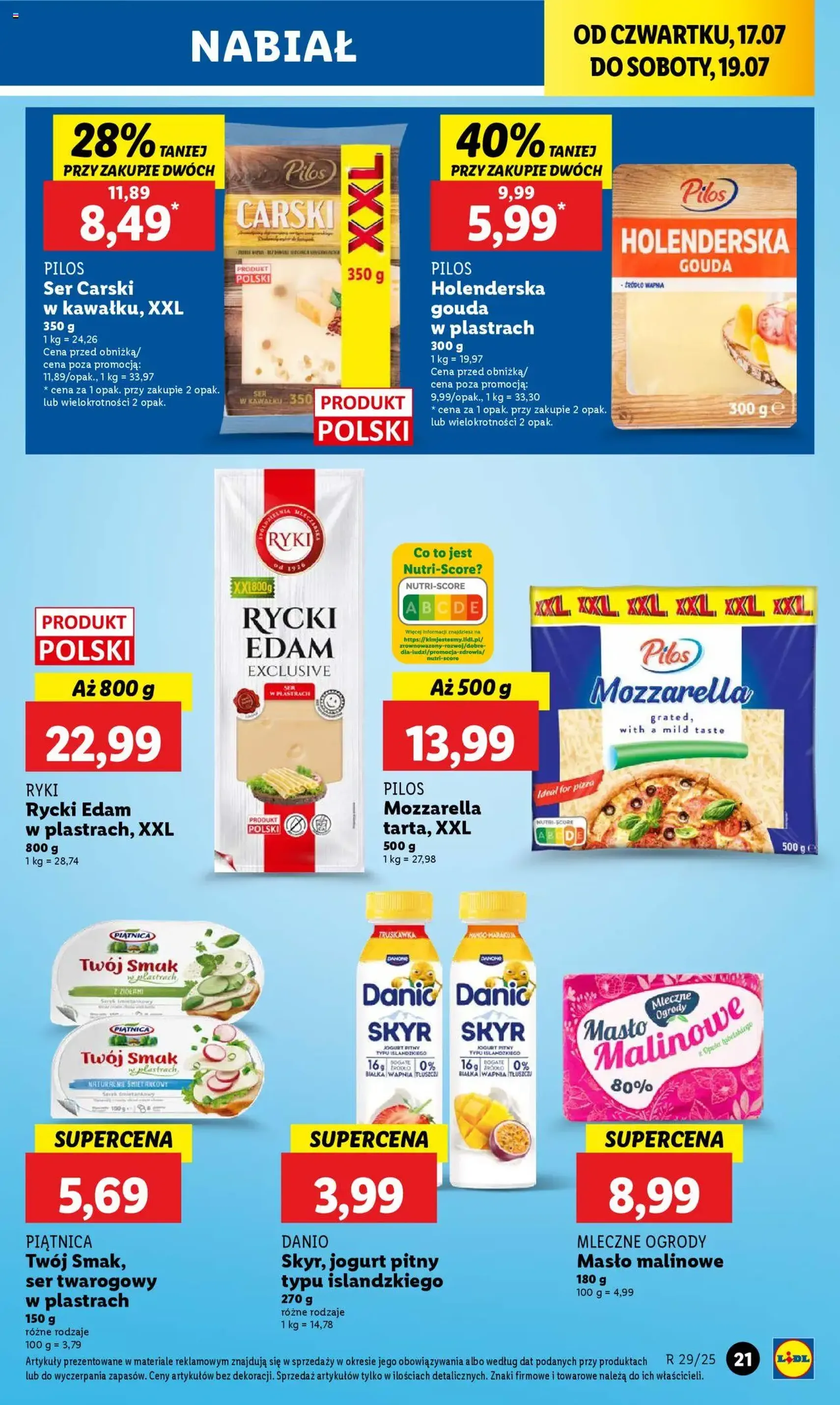 Lidl Gazetka - ważny gazetka od 17.07.2025 strona 25 z 62 Lidl Gazetka - ważny gazetka od 17.07.2025 strona 25 z 62