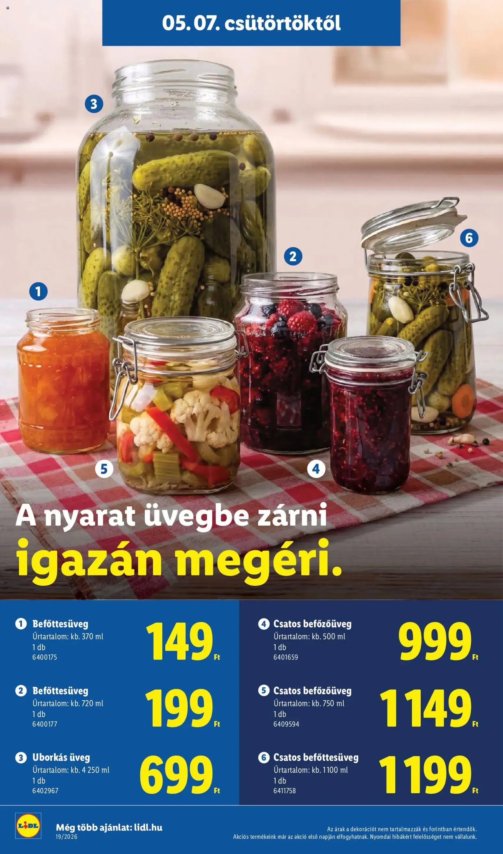 Lidl akciós újság - 2026.05.07. érvényes szórólap 18 oldal 76 oldalból