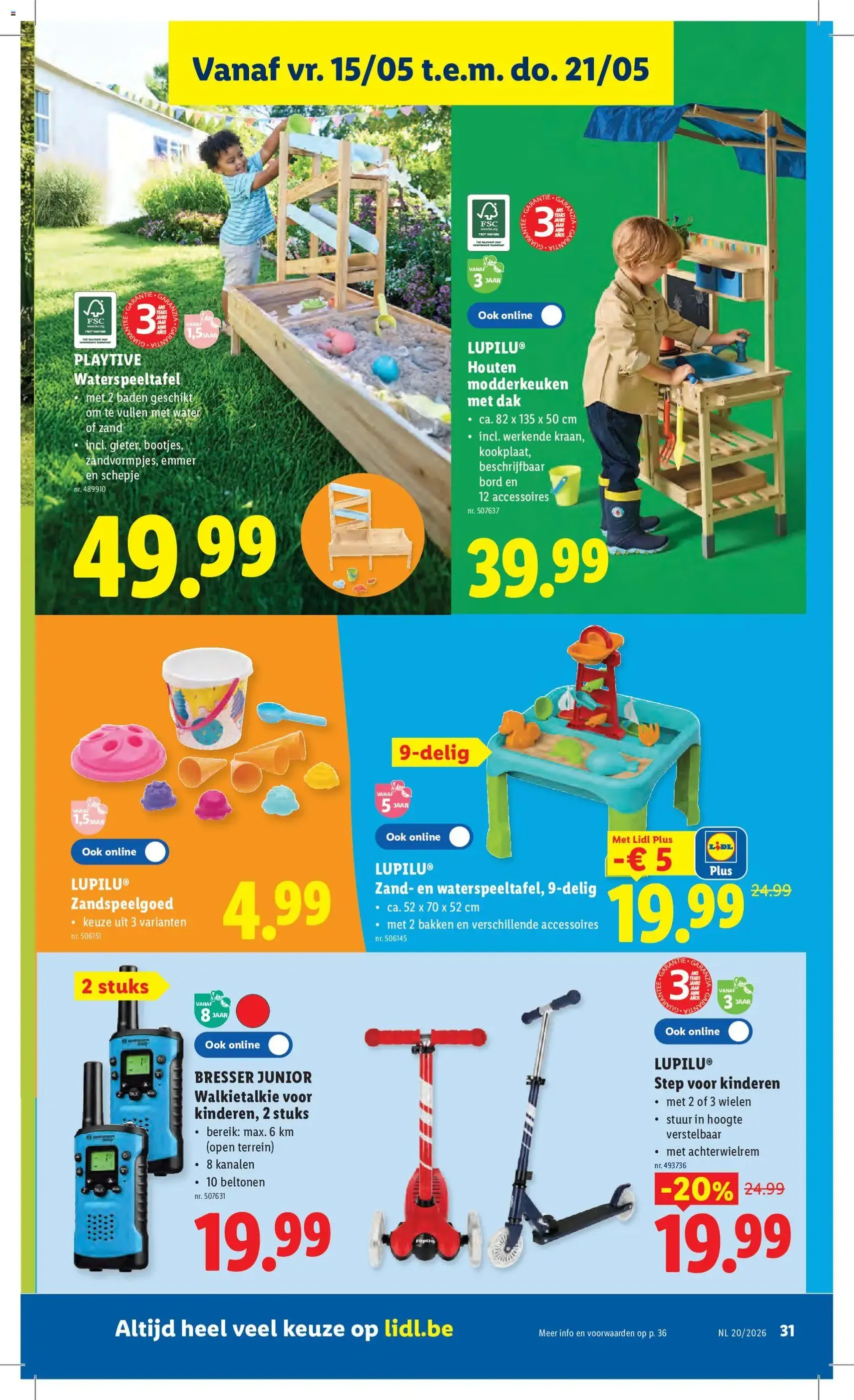 Lidl Folder week 20 - geldige folder vanaf 11/05/2026 pagina 31 van 36