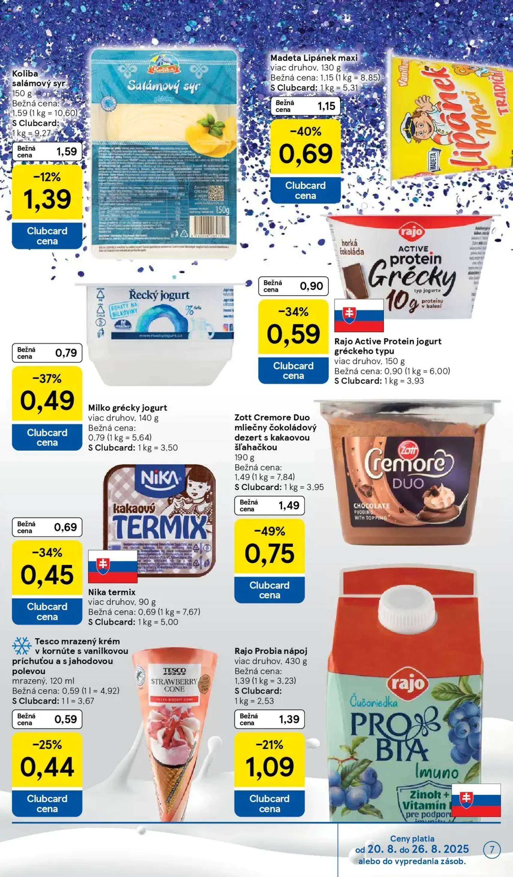Tesco Hypermarket - leták - platný leták od 20.08.2025 strana 7 z 38