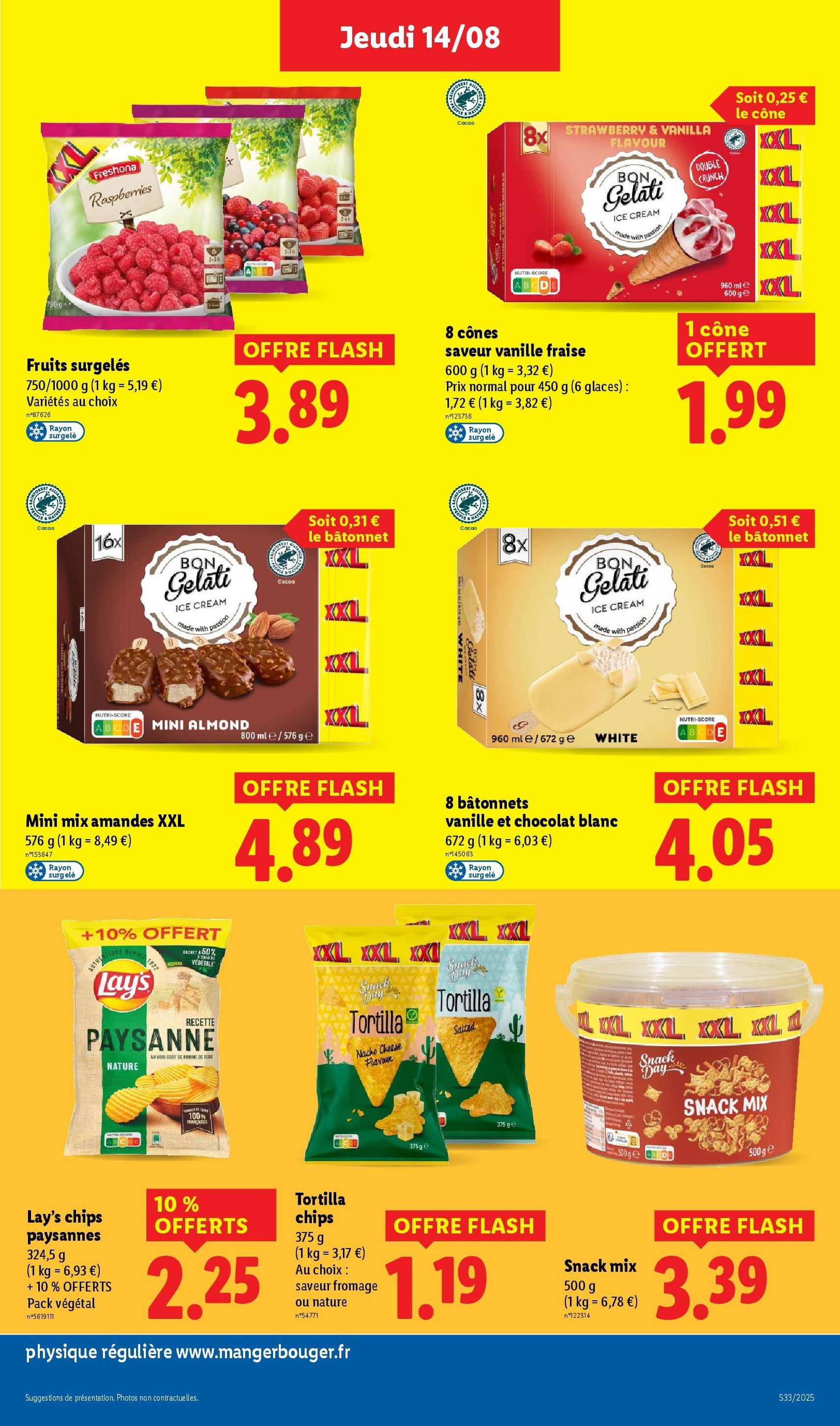 LIDL catalogue semaine 32 - brochure valable à partir du 14/08/2025, page 19 sur 72