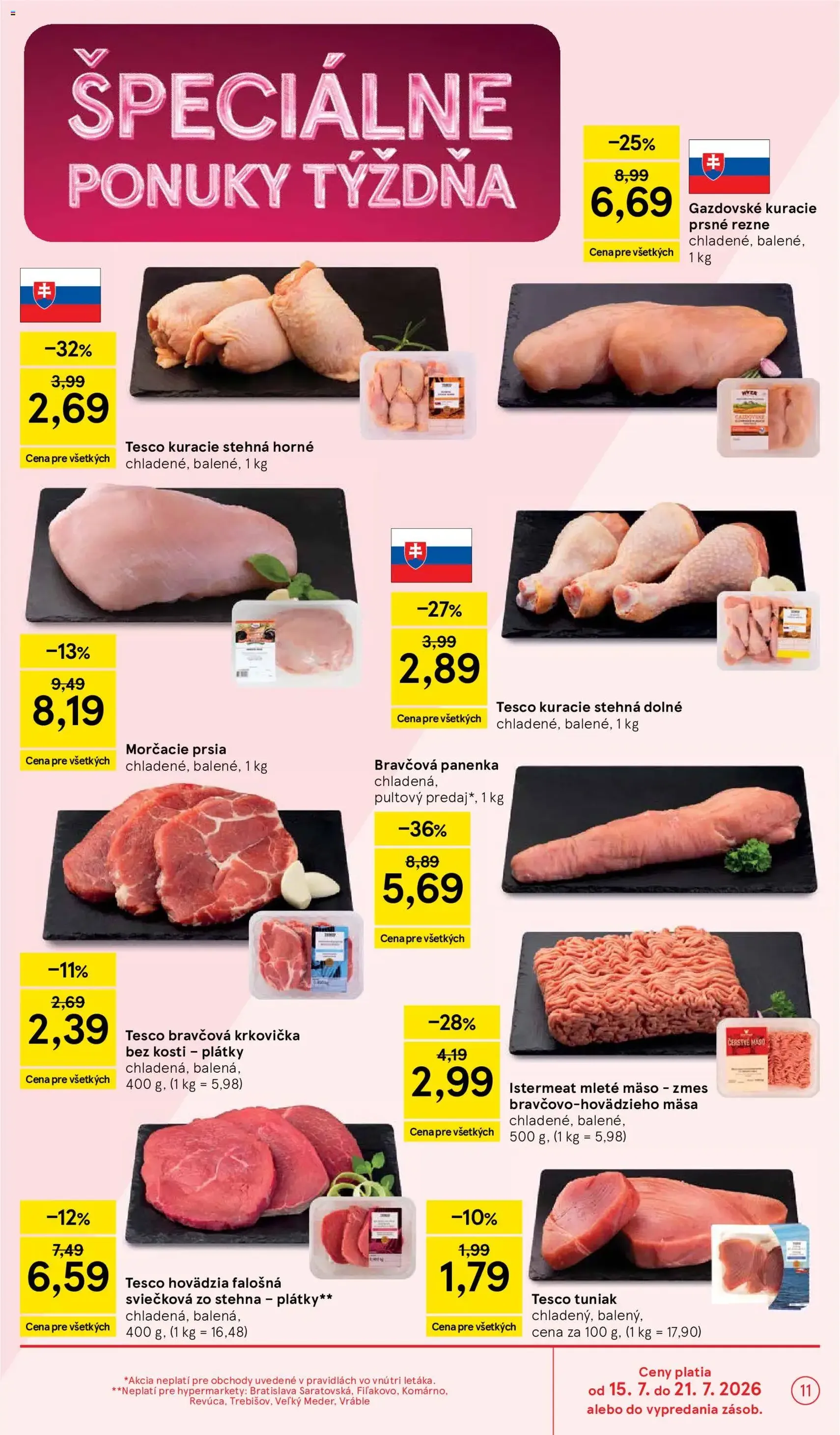 Tesco Hypermarket - leták - platný leták od 15.07.2026 strana 11 z 52