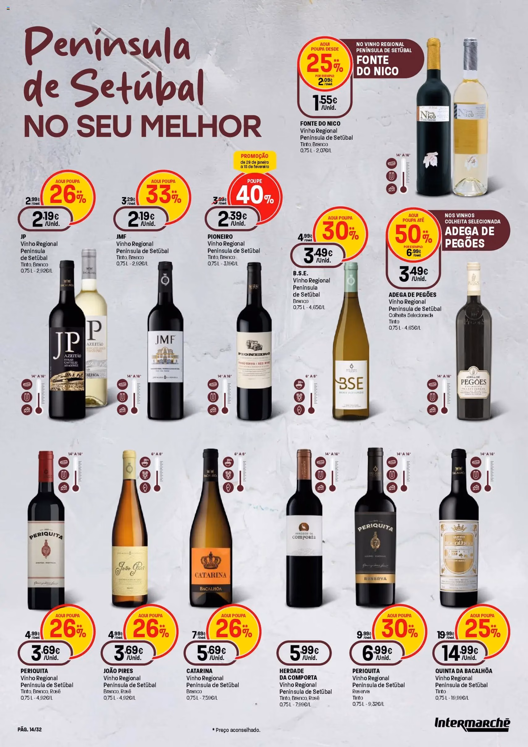 Intermarché - Queijos, Vinhos e Enchidos Super - folheto válido a partir de 29/01/2026 página 14 de 32