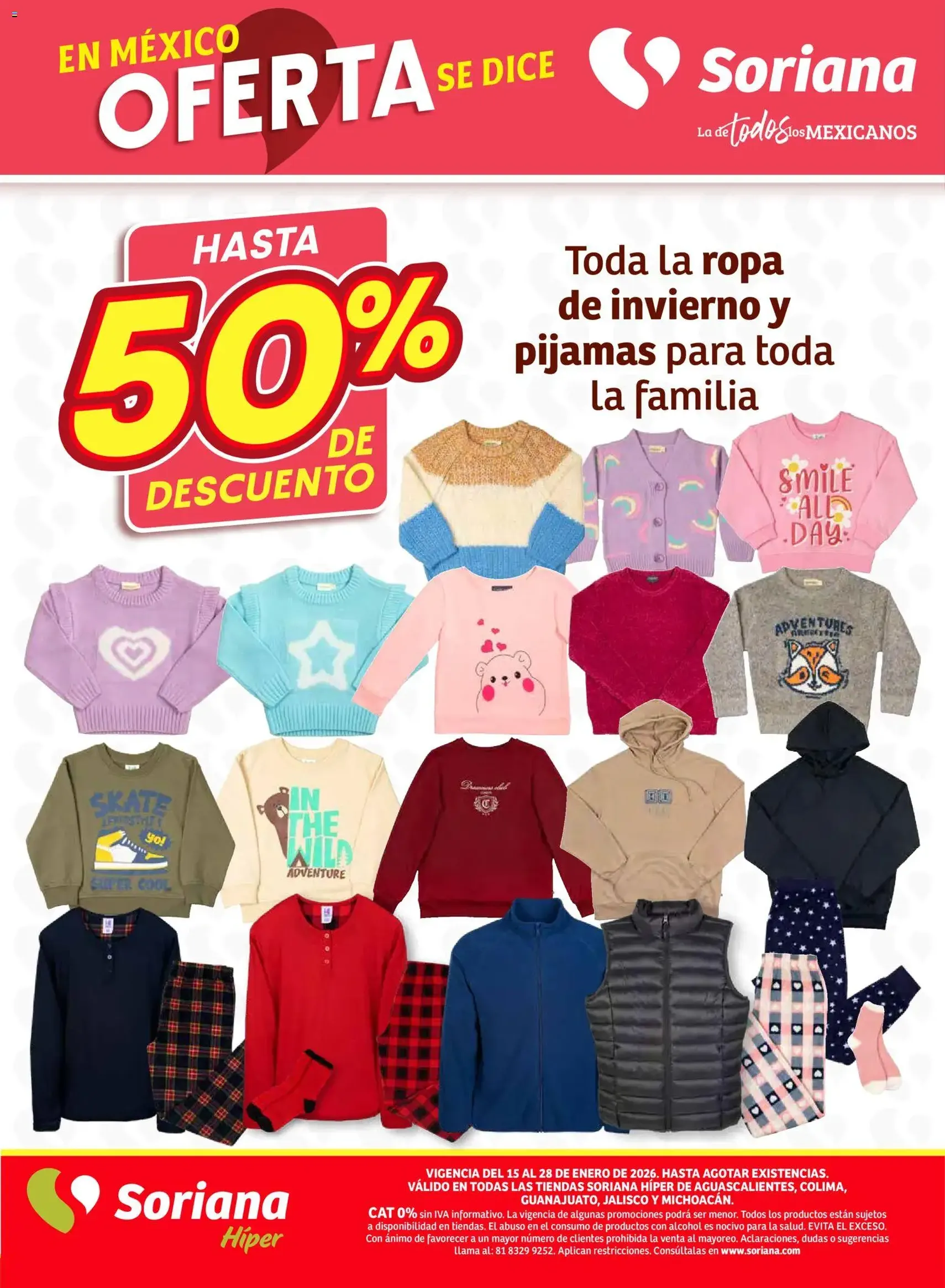 Soriana folleto - folleto válido desde 15/01/2026 página 54 de 54