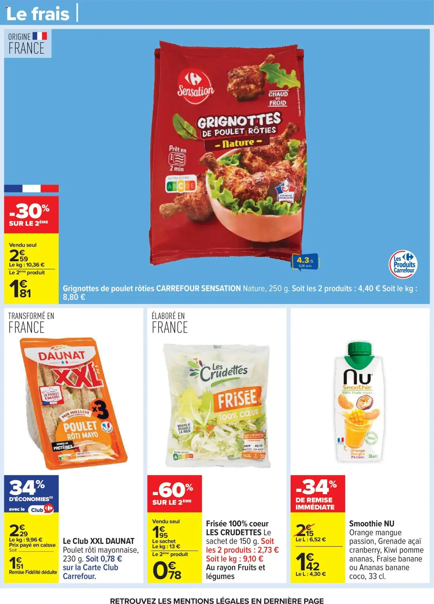 Carrefour catalogue semaine 45 - brochure valable à partir du 04/11/2025, page 34 sur 80