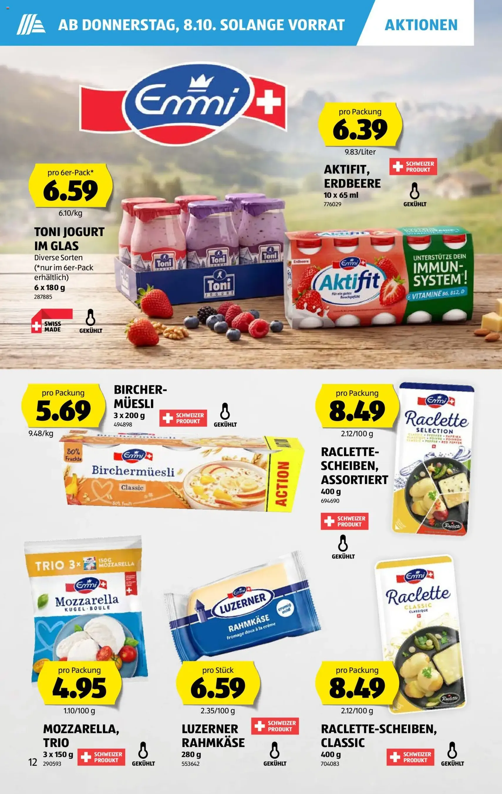 Aldi aktionen - Gültiger Prospekt ab 08.10.2026, Seite 12 von insgesamt 34