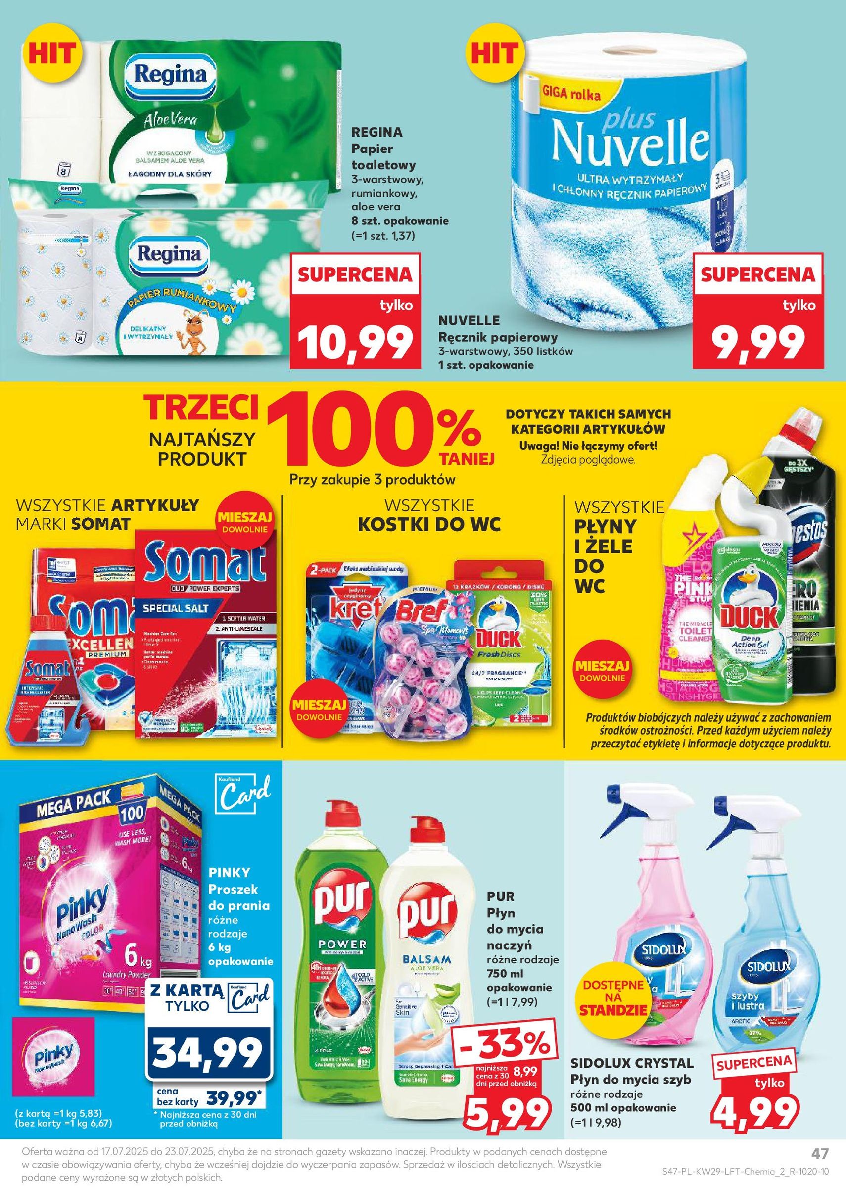 Kaufland gazetka - ważny gazetka od 17.07.2025 strona 47 z 53 Kaufland gazetka - ważny gazetka od 17.07.2025 strona 47 z 53