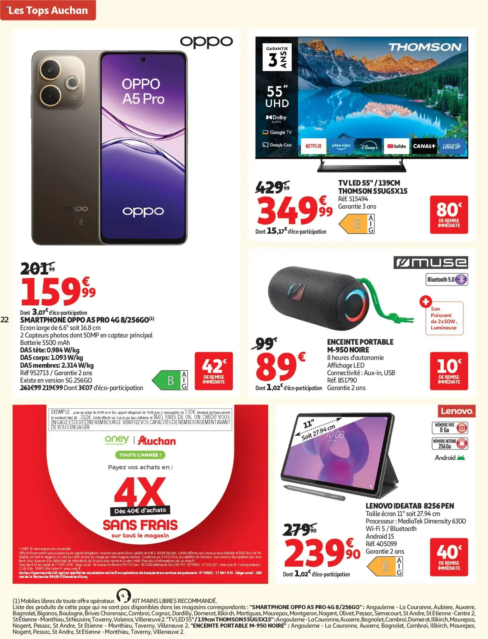 Auchan prospectus - brochure valable à partir du 14/04/2026, page 22 sur 52