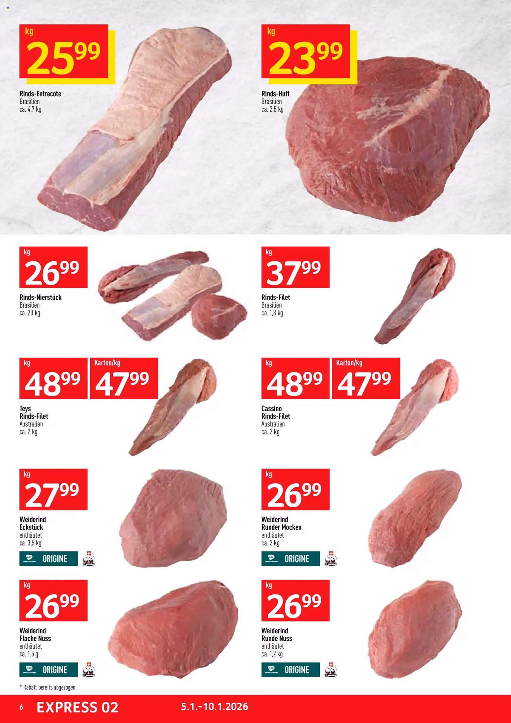 Prodega Aktionen - Gültiger Prospekt ab 05.01.2026, Seite 6 von insgesamt 40