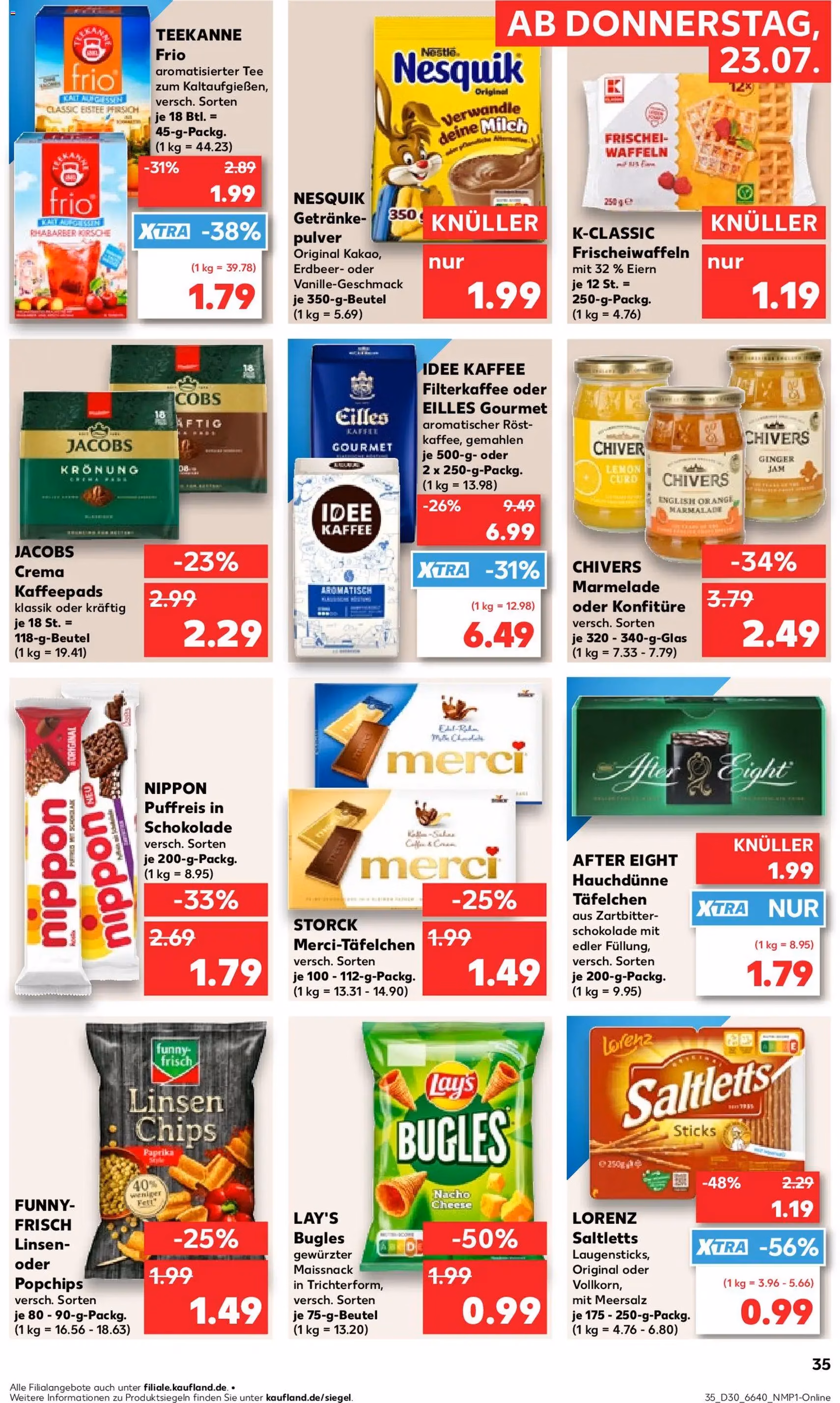 Kaufland Prospekt - Gültiger Prospekt ab 23.07.2026, Seite 35 von insgesamt 56