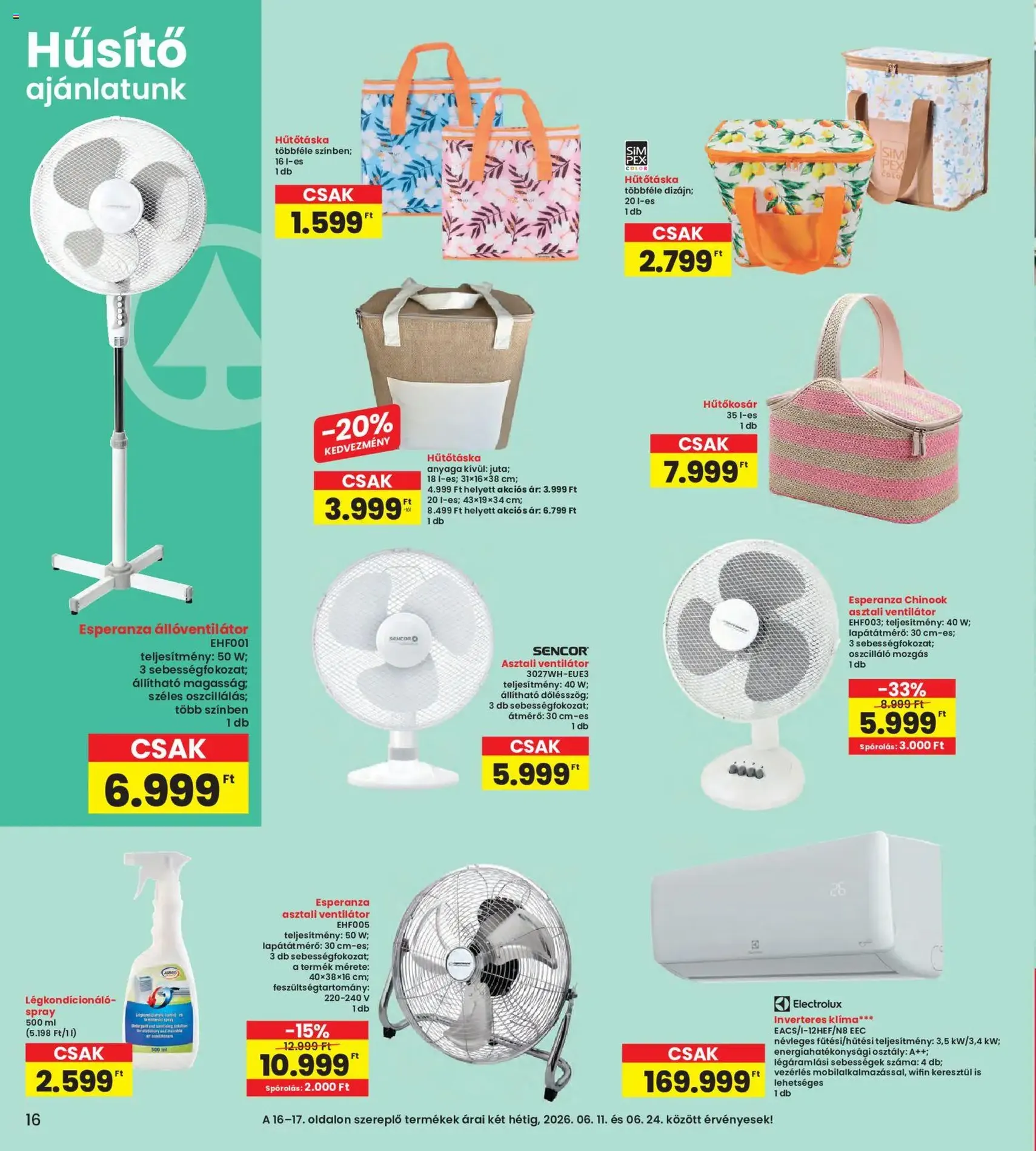 Interspar akciós újság - 2026.06.11. érvényes szórólap 16 oldal 20 oldalból