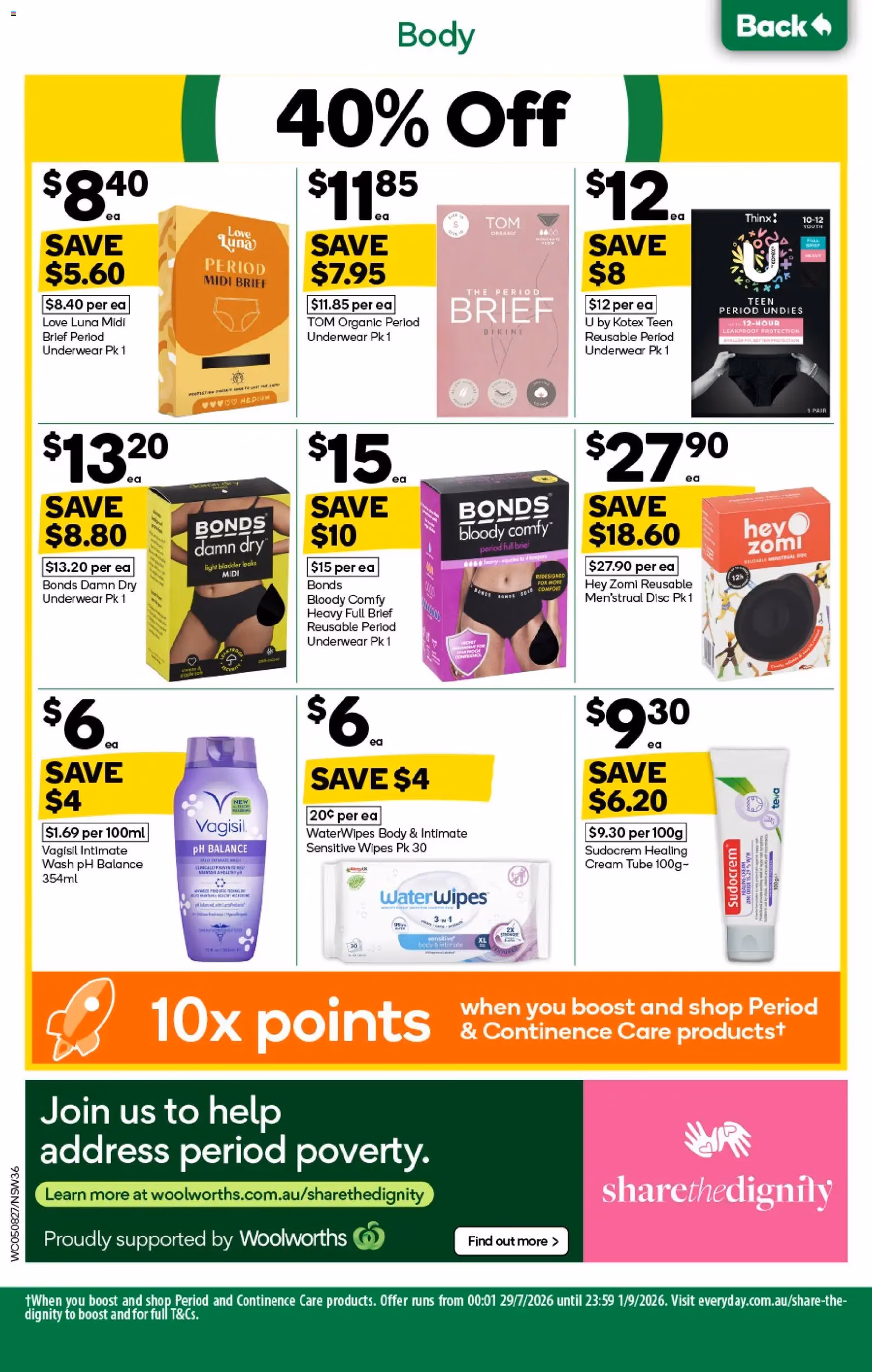 Woolworths catalogue - valid flyer from 05/08/2026, page 36 of 46