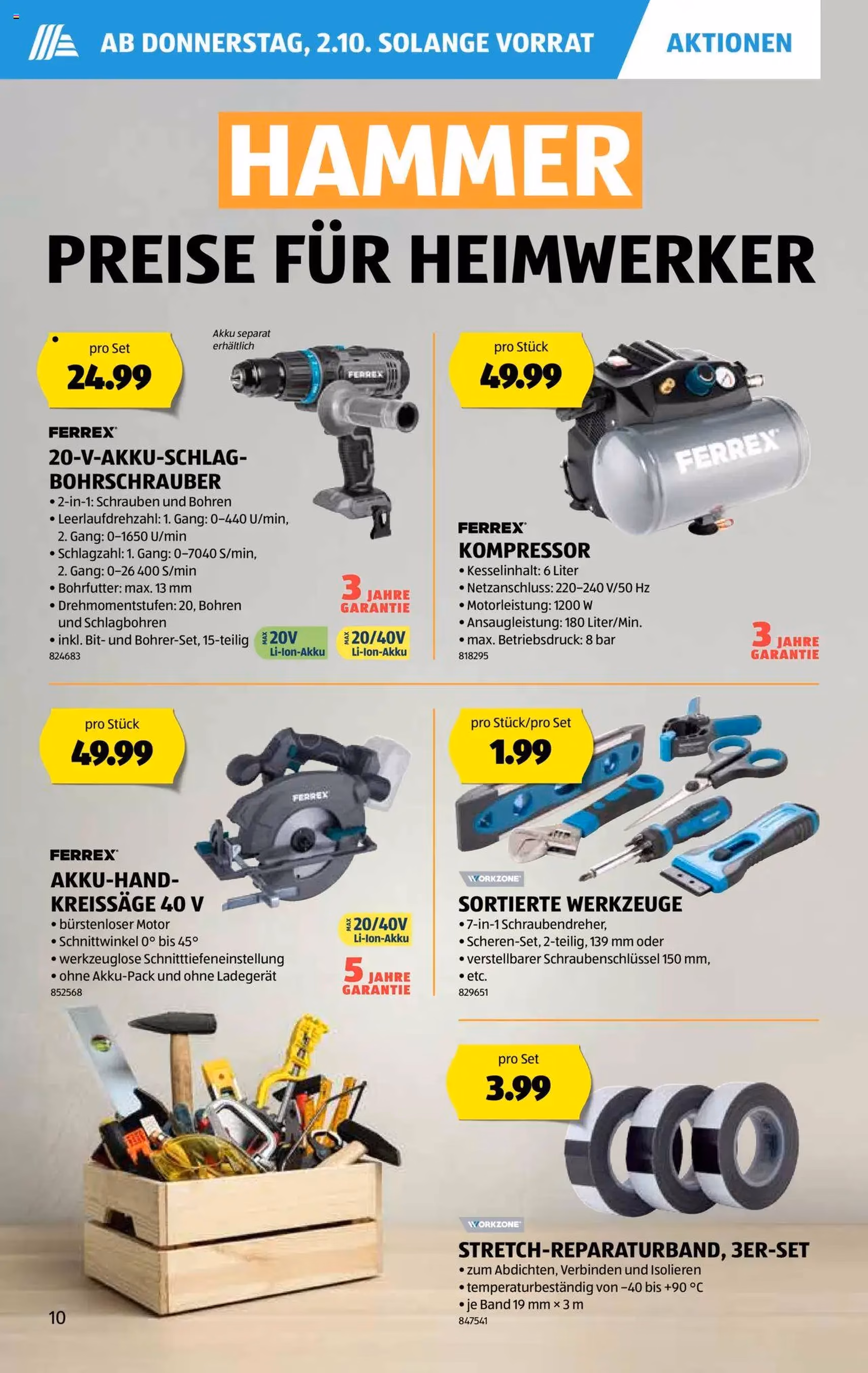 Aldi Aktionen - Gültiger Prospekt ab 02.10.2025, Seite 11 von insgesamt 36