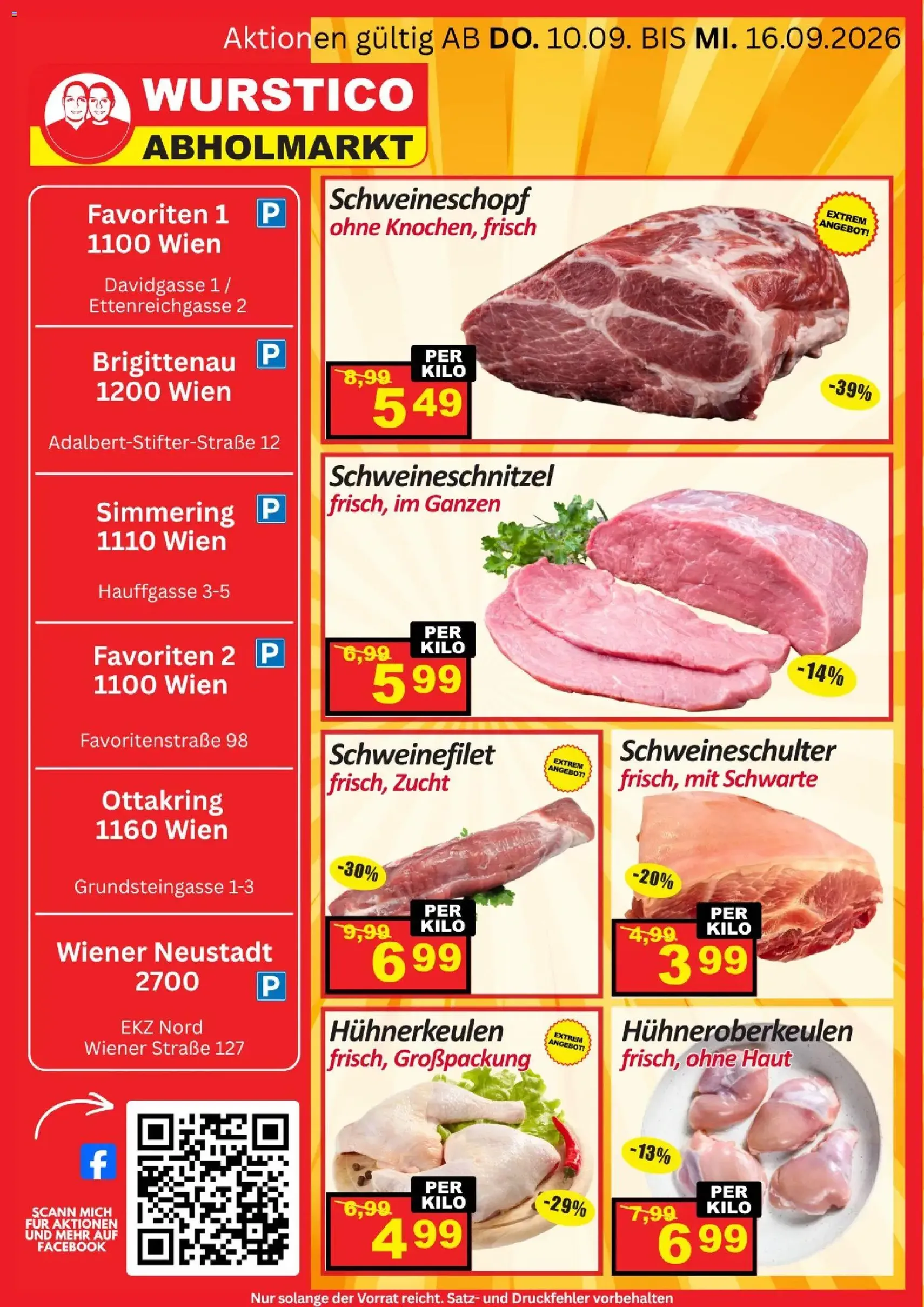 Wurstico Abholmarkt Flugblatt - Gültiger Prospekt ab 17.09.2026, Seite 2 von insgesamt 13