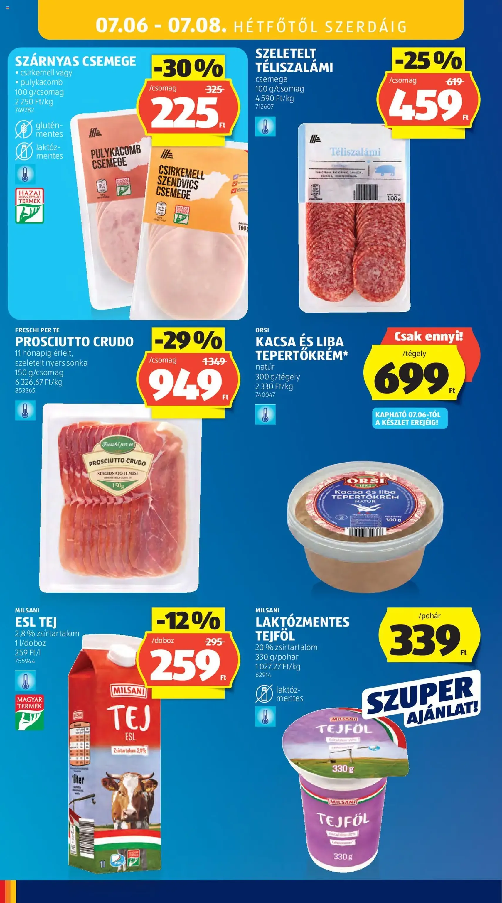 Aldi akciós újság - 2026.07.02. érvényes szórólap 38 oldal 61 oldalból