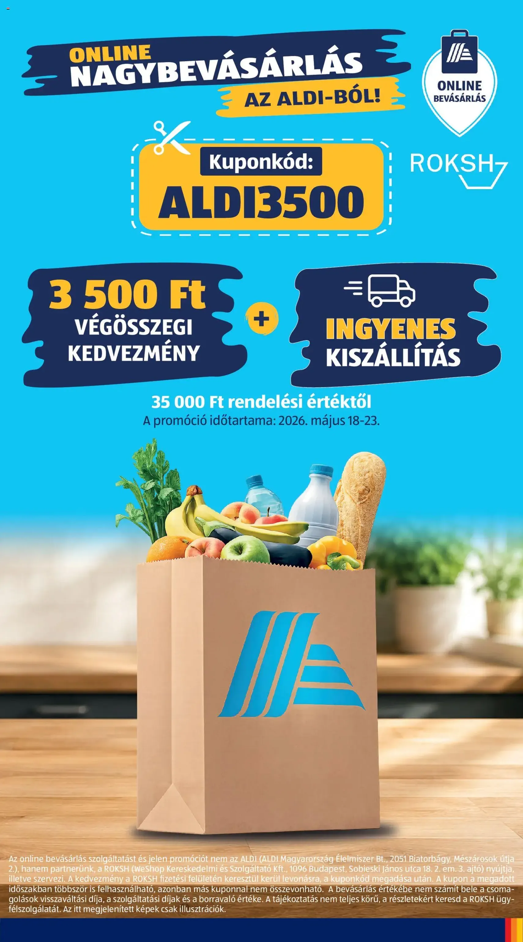 Aldi akciós újság - 2026.05.28. érvényes szórólap 5 oldal 60 oldalból