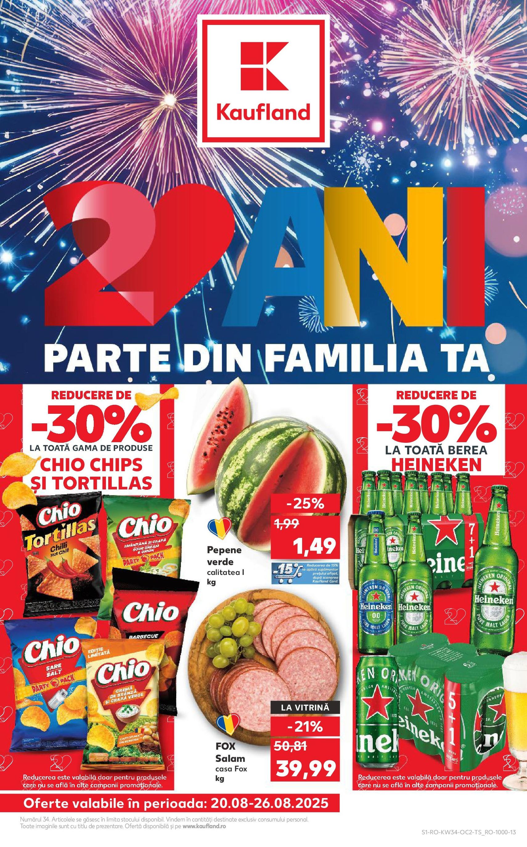 Catalog Kaufland - Bucureşti - cataloage valabile începând cu 20.08.2025 pagina 1 din 66