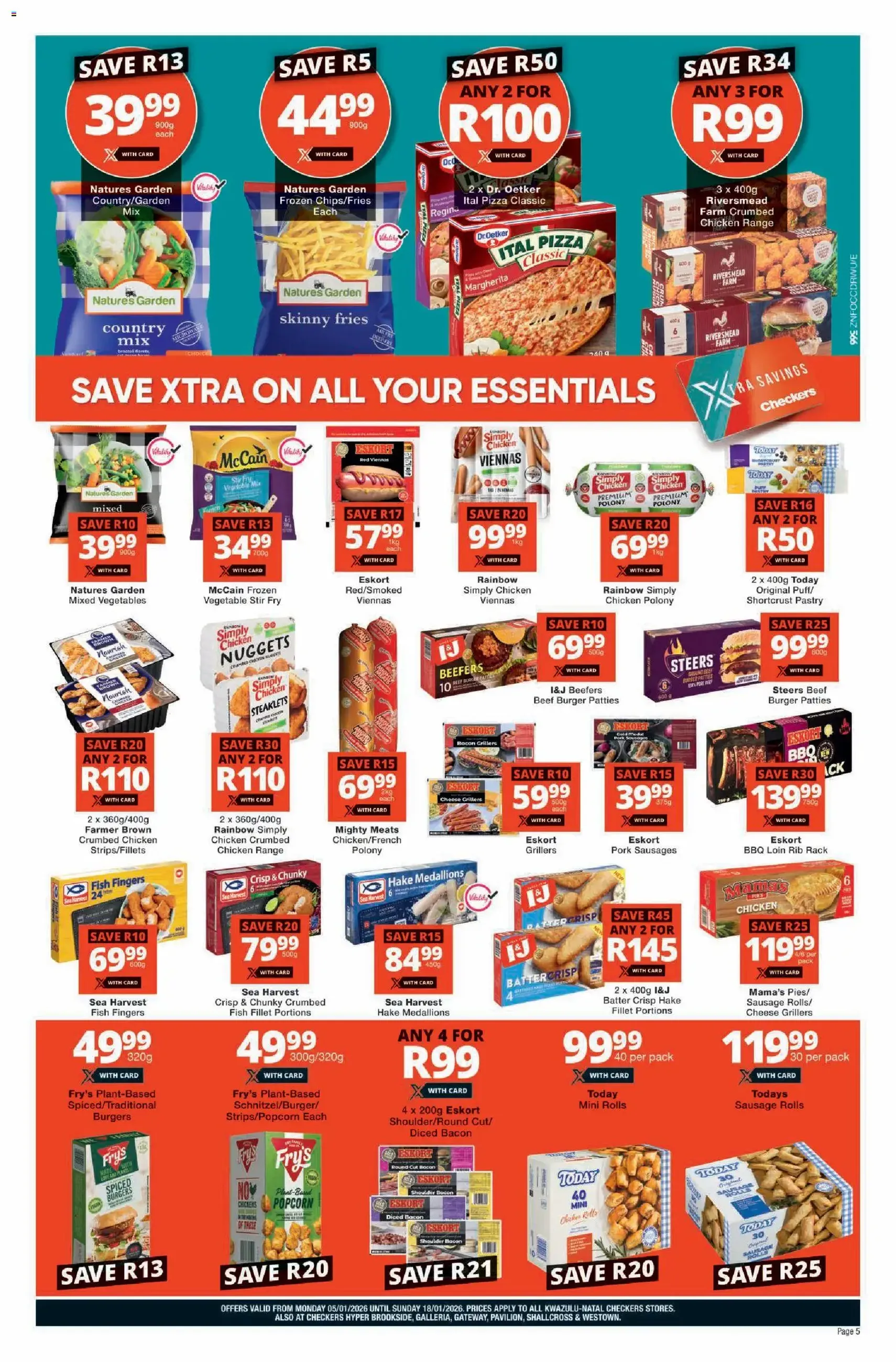 Checkers Specials - valid flyer from 05/01/2026, page 5 of 12
