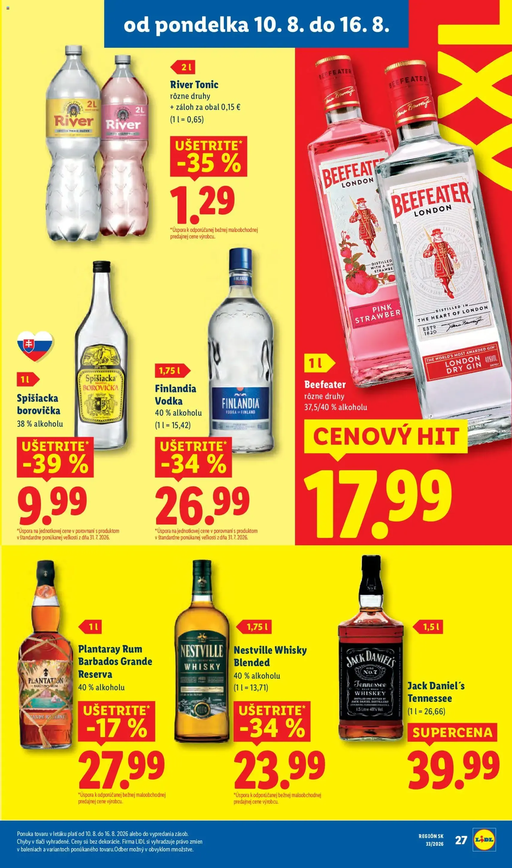 Lidl leták - platný leták od 10.08.2026 strana 33 z 97