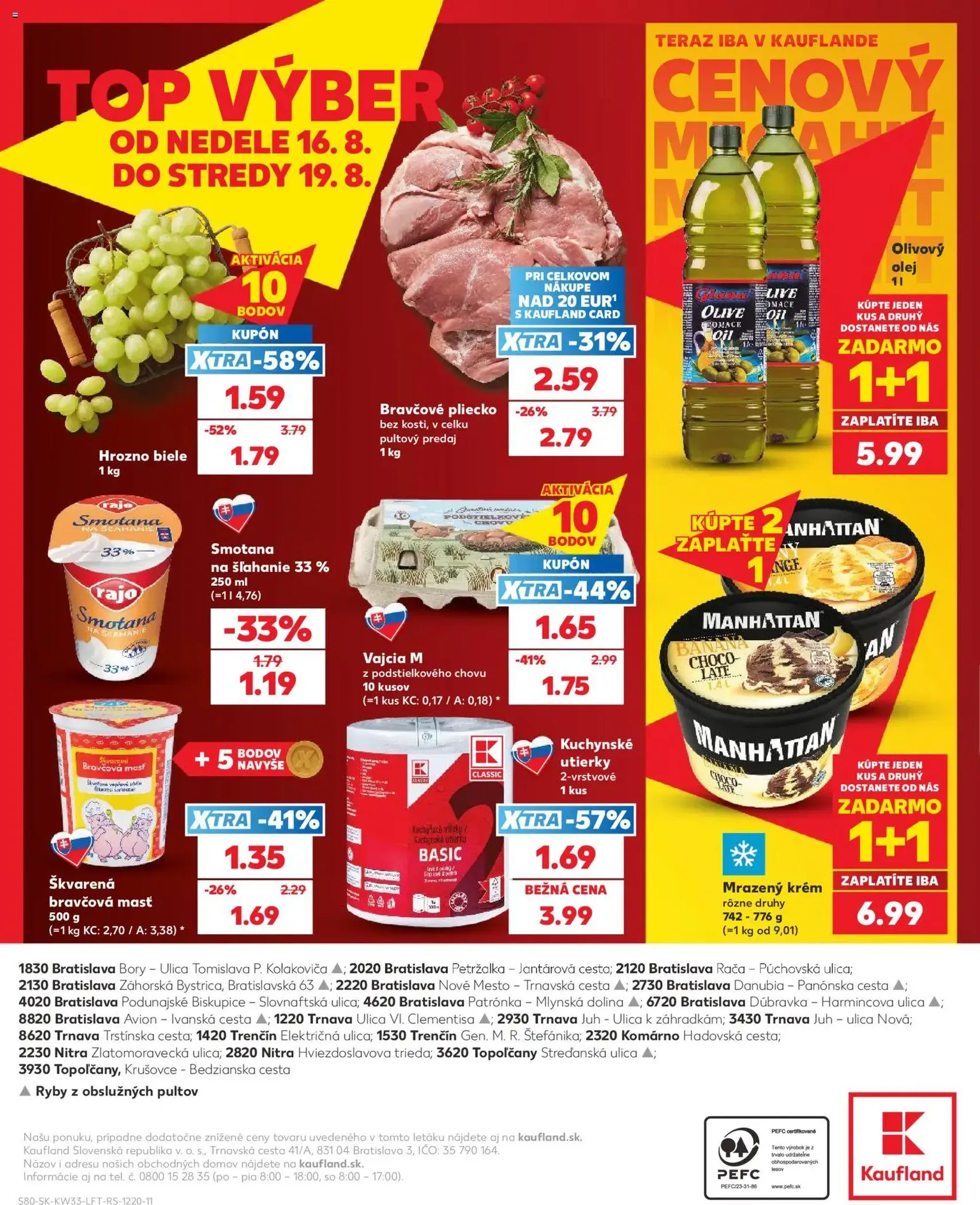 Kaufland leták - platný leták od 13.08.2026 strana 80 z 80