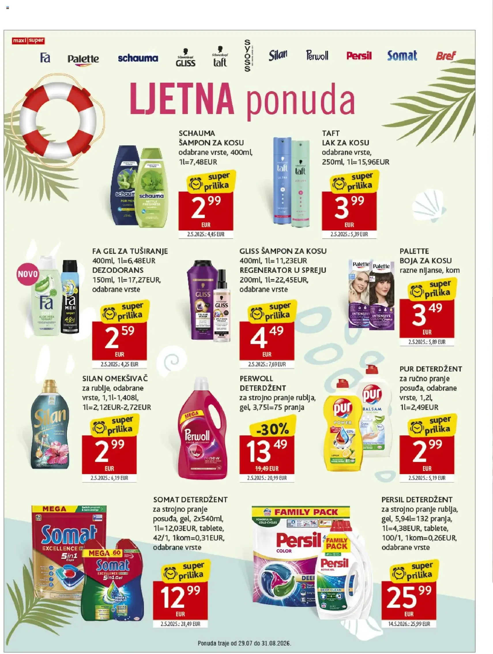 Konzum HR akciós újság - 2026.07.29. érvényes szórólap 33 oldal 40 oldalból