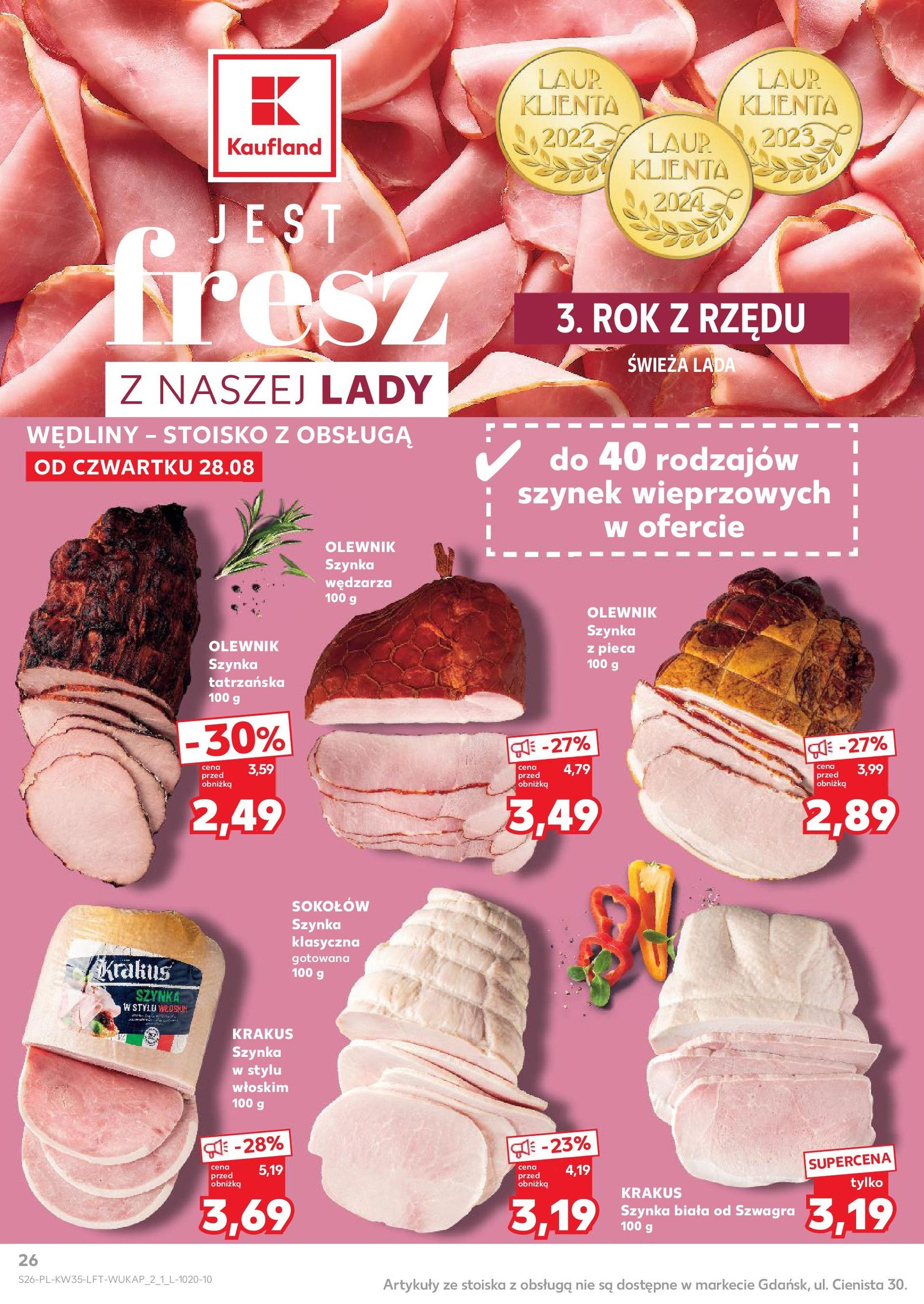 Kaufland gazetka - ważny gazetka od 28.08.2025 strona 26 z 56 Kaufland gazetka - ważny gazetka od 28.08.2025 strona 26 z 56