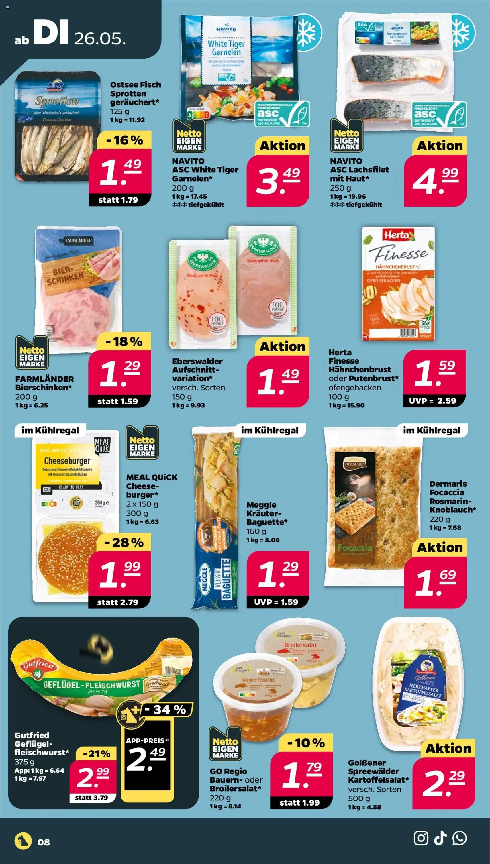 Netto Prospekt - Gültiger Prospekt ab 26.05.2026, Seite 8 von insgesamt 35