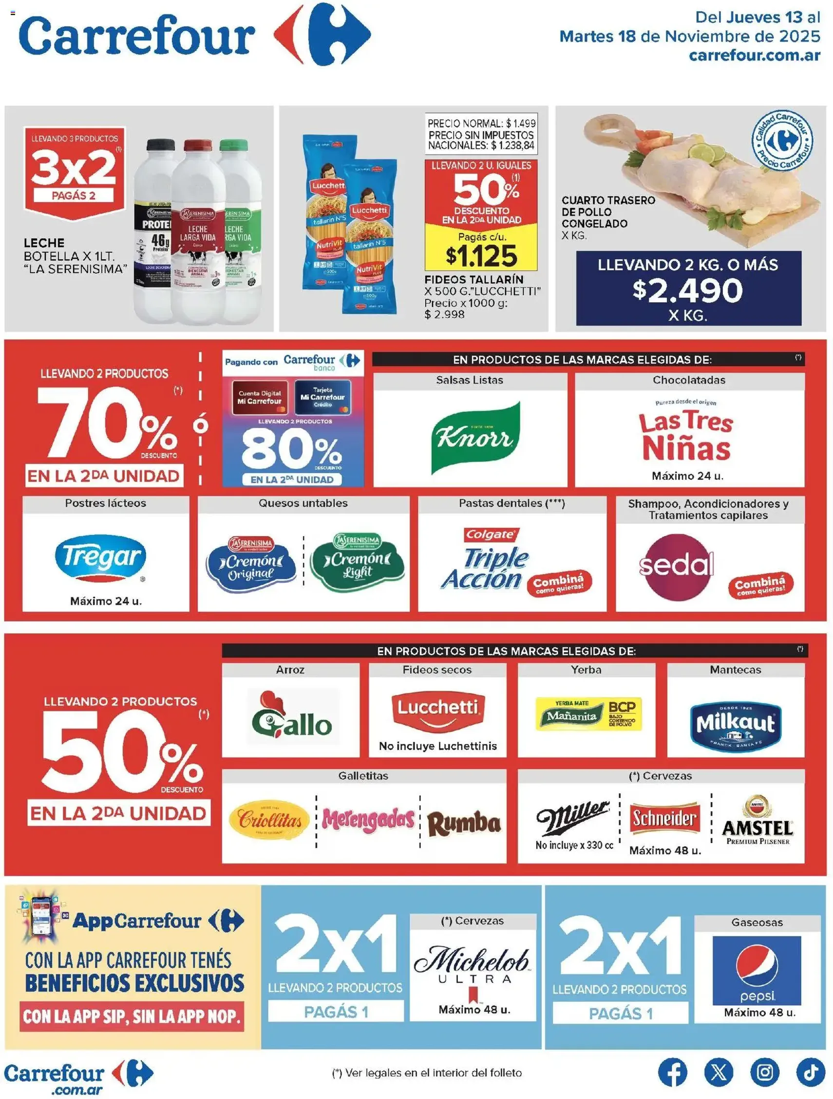 Carrefour ofertas - folleto válido desde 13/11/2025 página 1 de 48