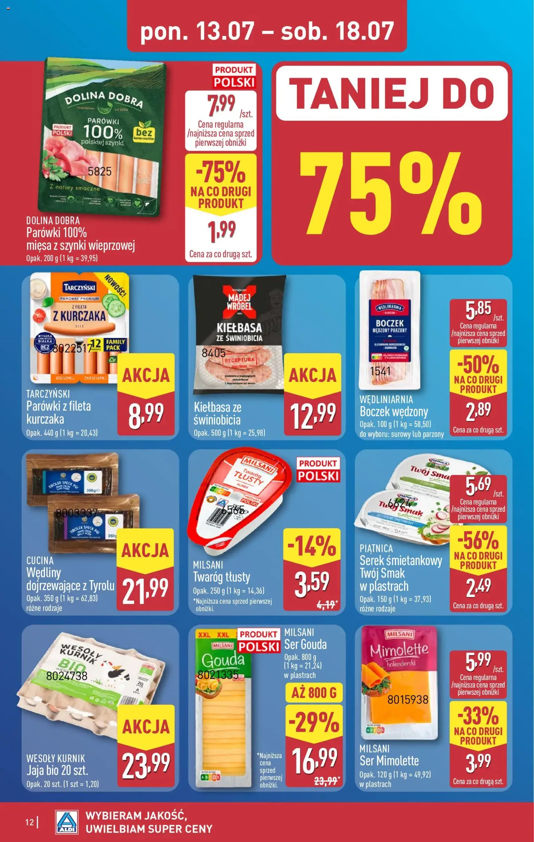 Aldi gazetka - ważny gazetka od 13.07.2026 strona 12 z 45