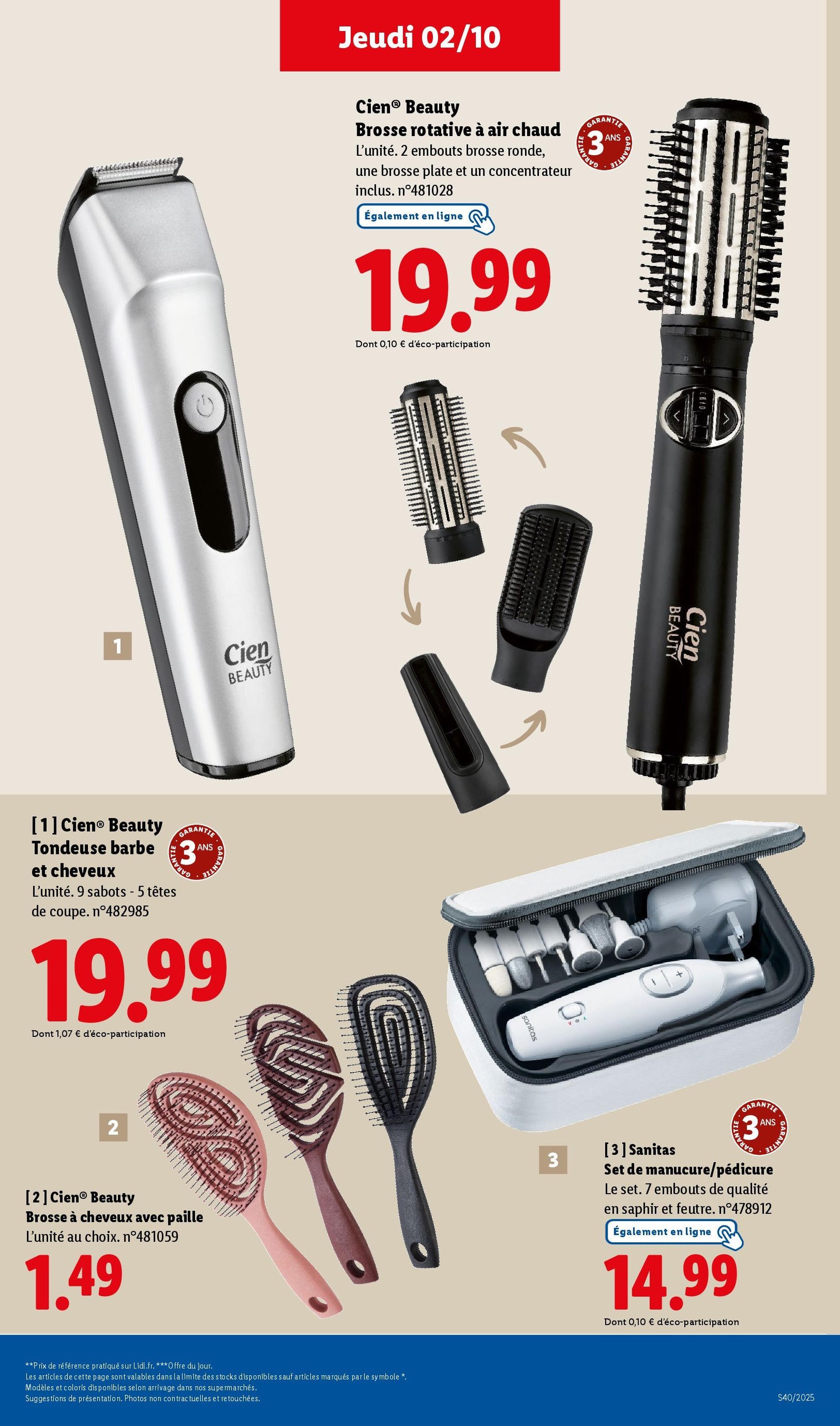 LIDL catalogue semaine 40 - brochure valable à partir du 02/10/2025, page 49 sur 76 LIDL catalogue semaine 40 - brochure valable à partir du 02/10/2025, page 49 sur 76