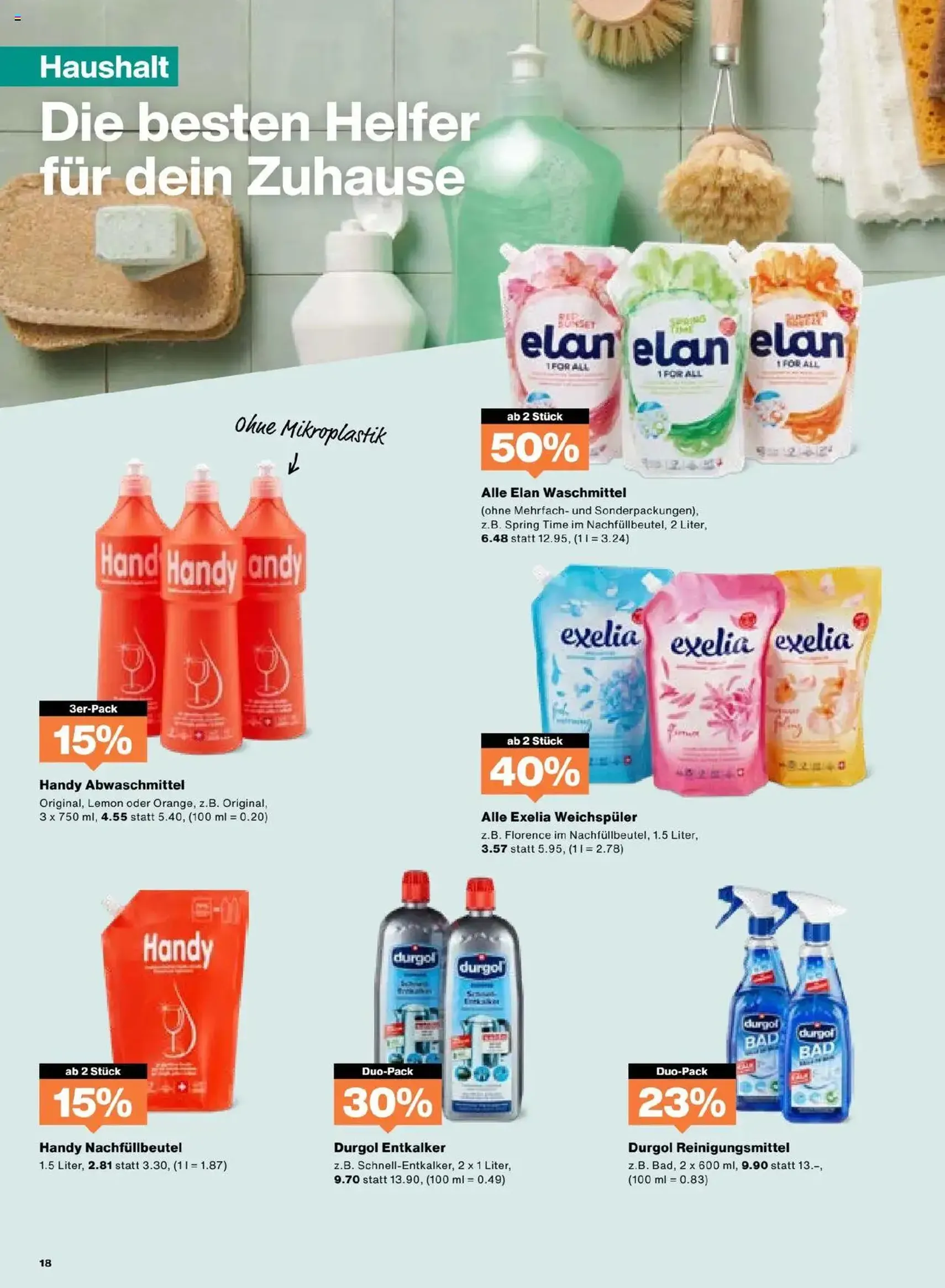 Migros Aktionen - Gültiger Prospekt ab 19.08.2025, Seite 18 von insgesamt 20 Migros Aktionen - Gültiger Prospekt ab 19.08.2025, Seite 18 von insgesamt 20