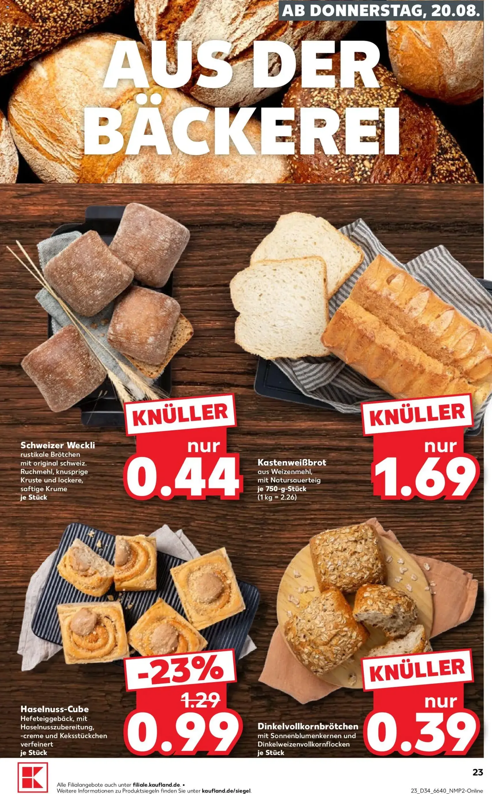 Kaufland Prospekt - Gültiger Prospekt ab 20.08.2026, Seite 23 von insgesamt 52