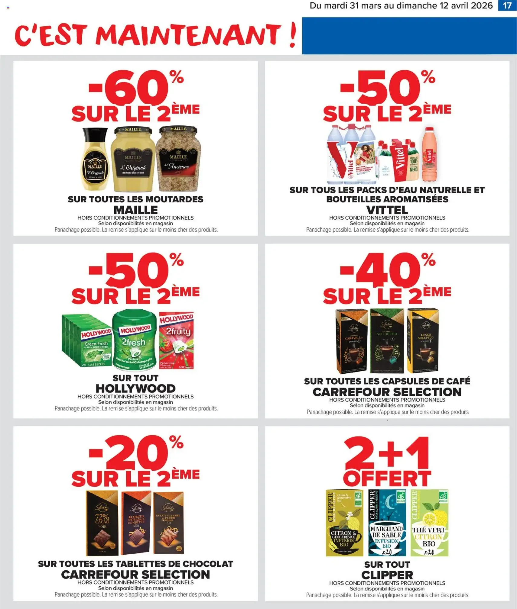 Carrefour Market catalogue semaine 14 - brochure valable à partir du 31/03/2026, page 19 sur 38