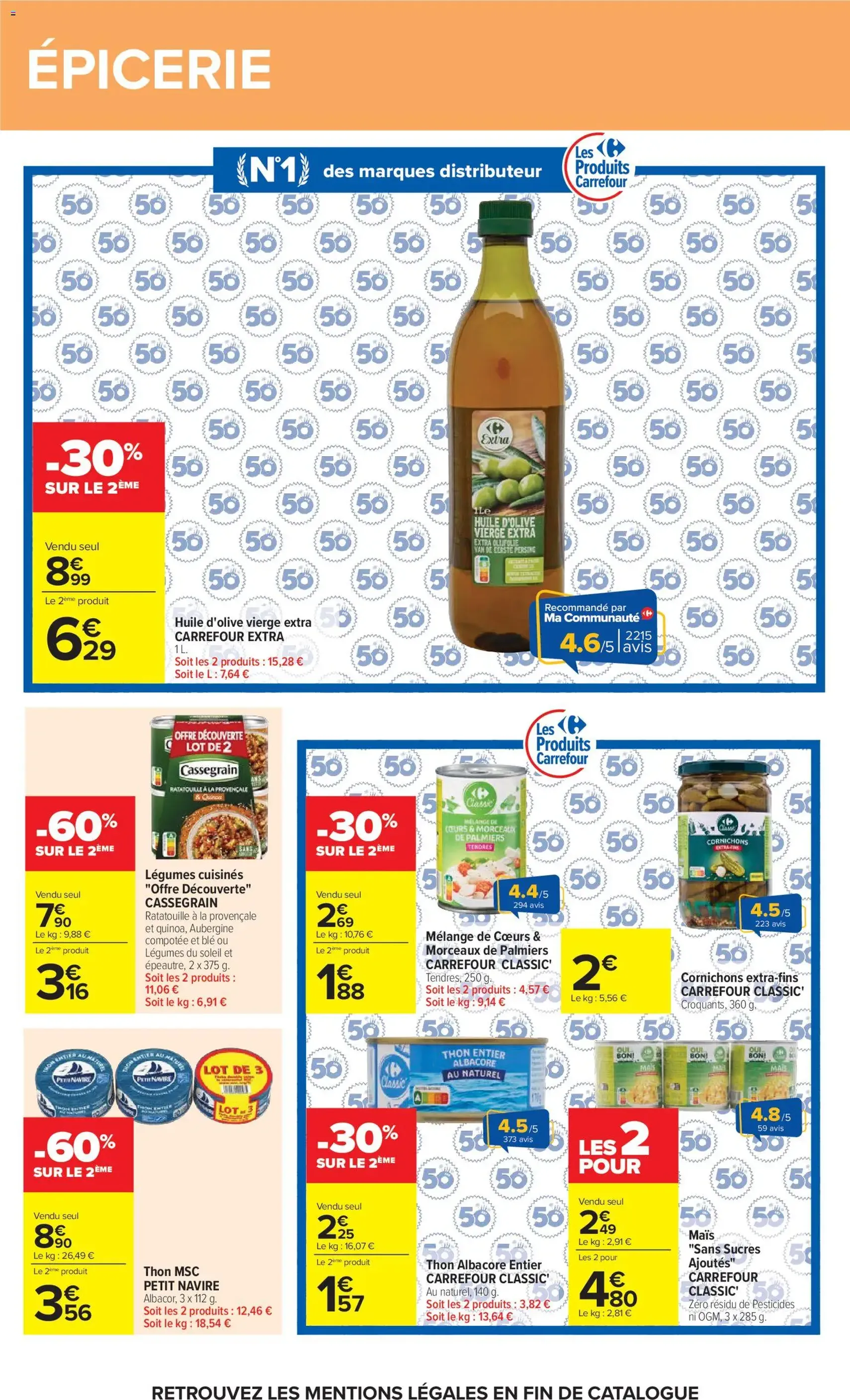 Carrefour Vos promos du quotidien - brochure valable à partir du 17/08/2026, page 34 sur 84