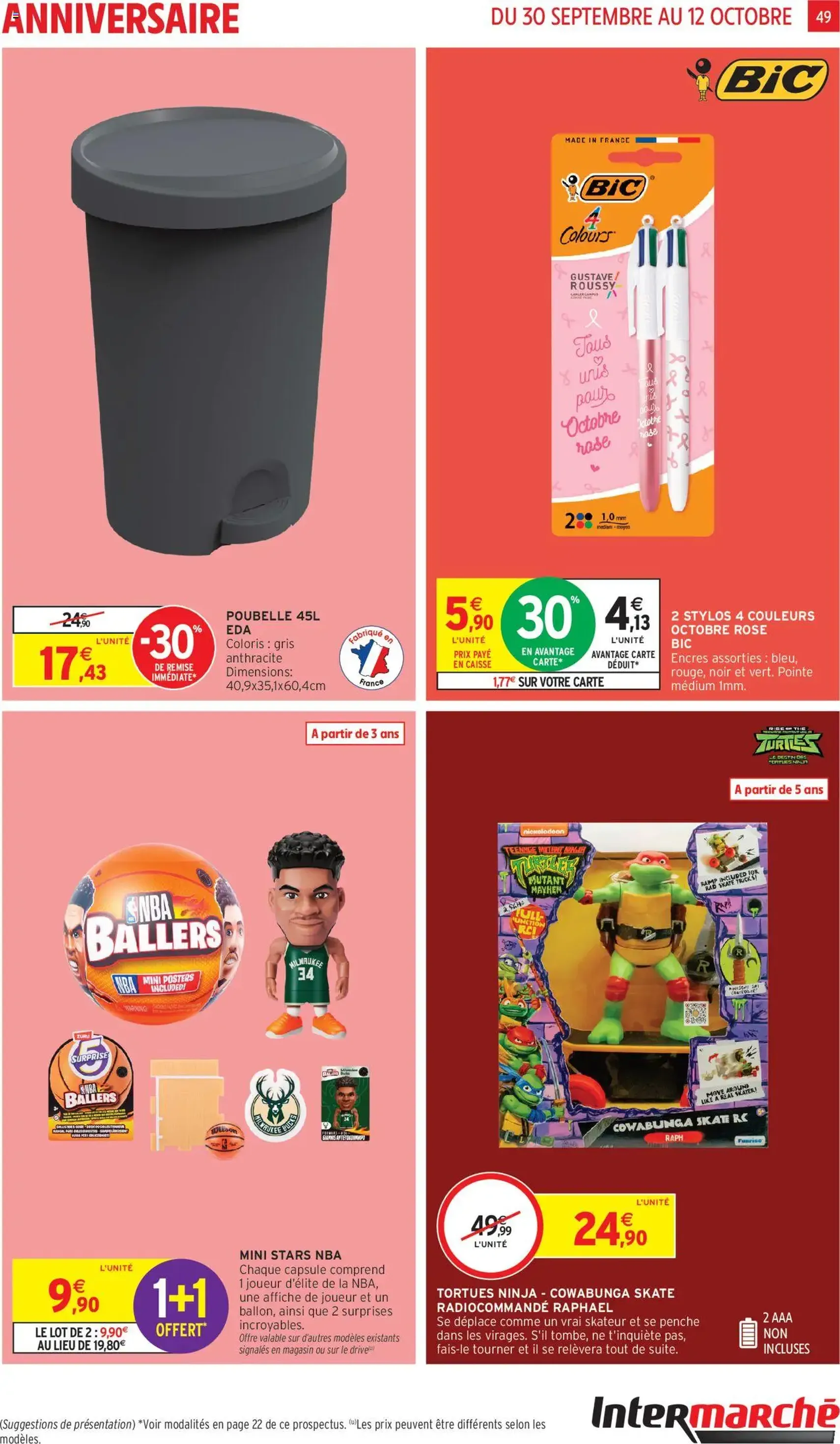 Intermarché - C'est encore notre très gros anniversaire - brochure valable à partir du 30/09/2025, page 49 sur 52