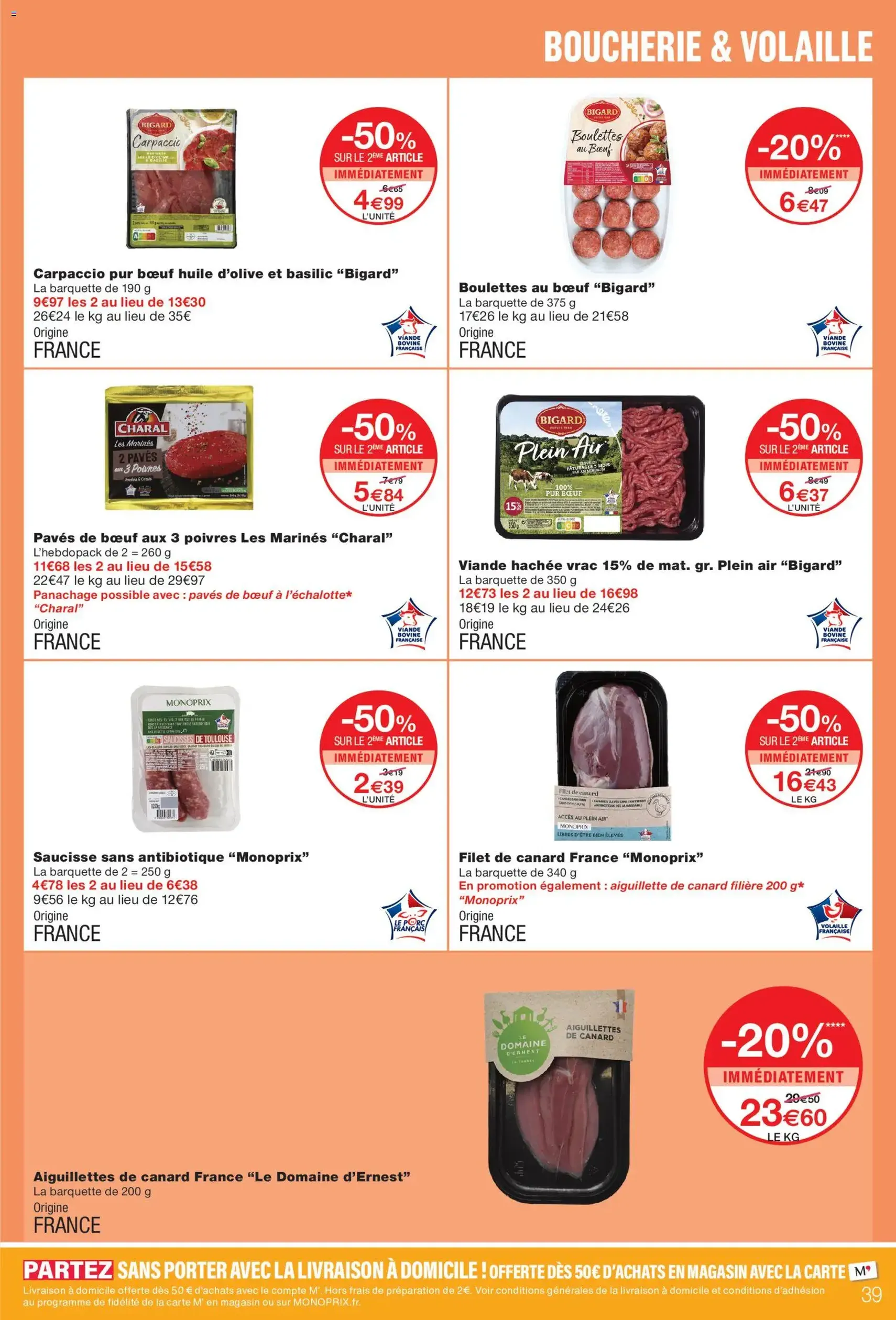 Monoprix catalogue - brochure valable à partir du 30/06/2026, page 39 sur 58