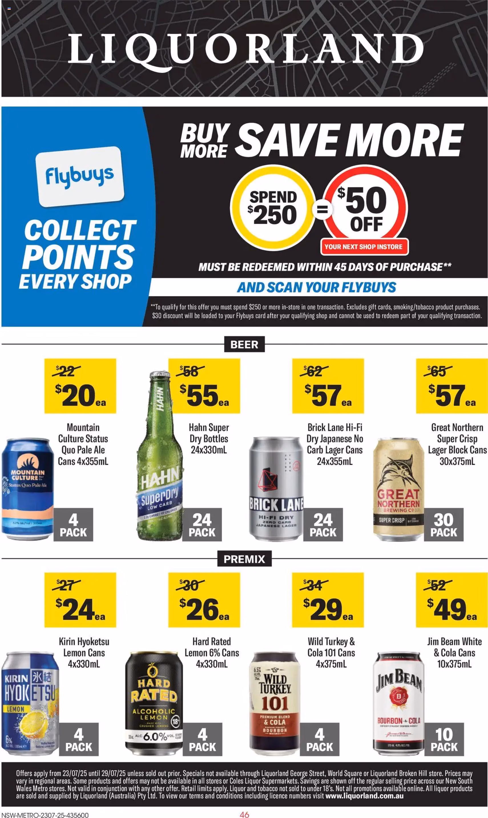 Coles Catalogue NSW - valid flyer from 23/07/2025, page 46 of 47 Coles Catalogue NSW - valid flyer from 23/07/2025, page 46 of 47