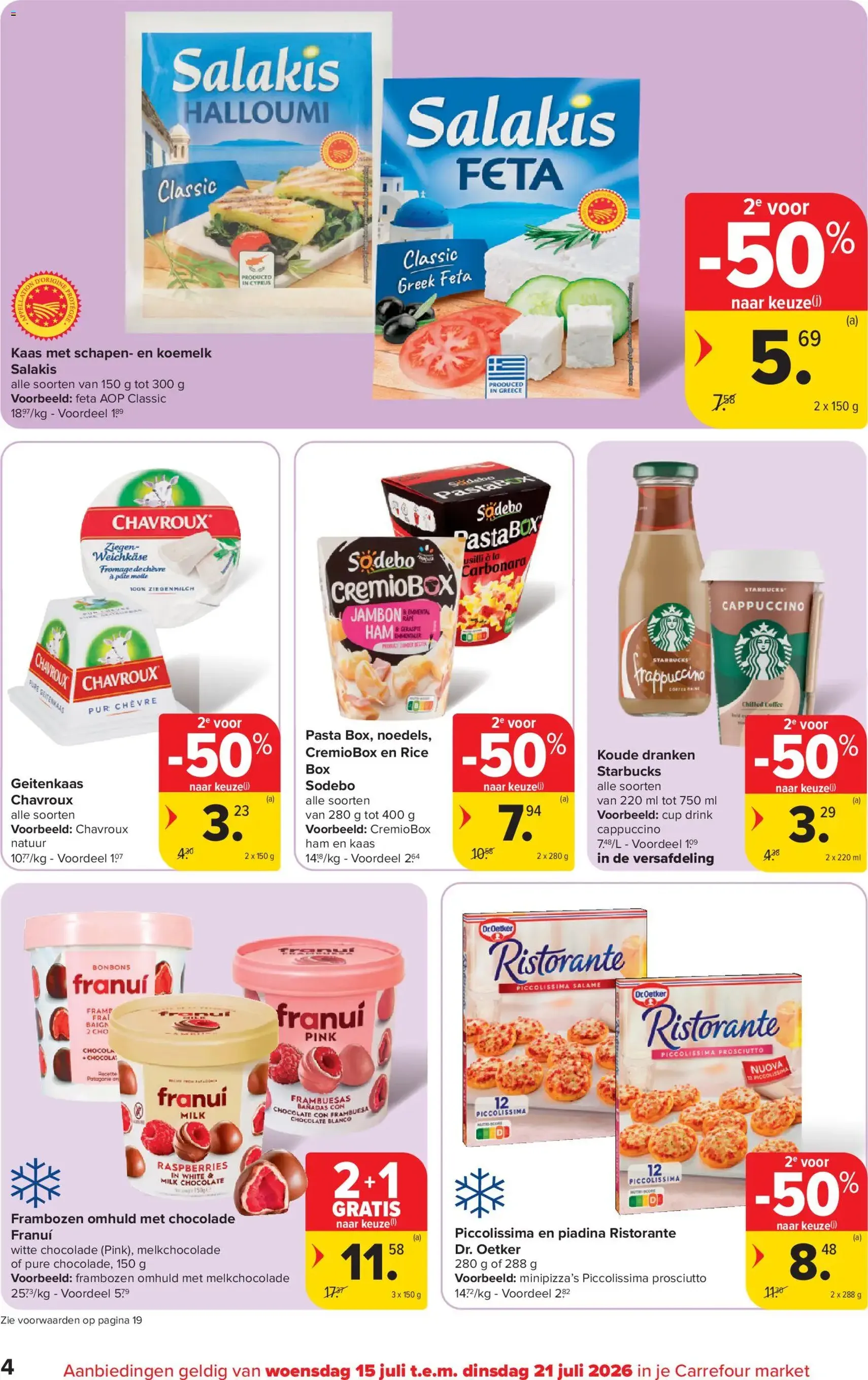 Carrefour market folder week 29 - geldige folder vanaf 15/07/2026 pagina 4 van 20