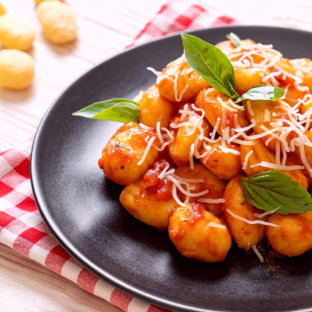 Gnocchi paradicsomszósszal