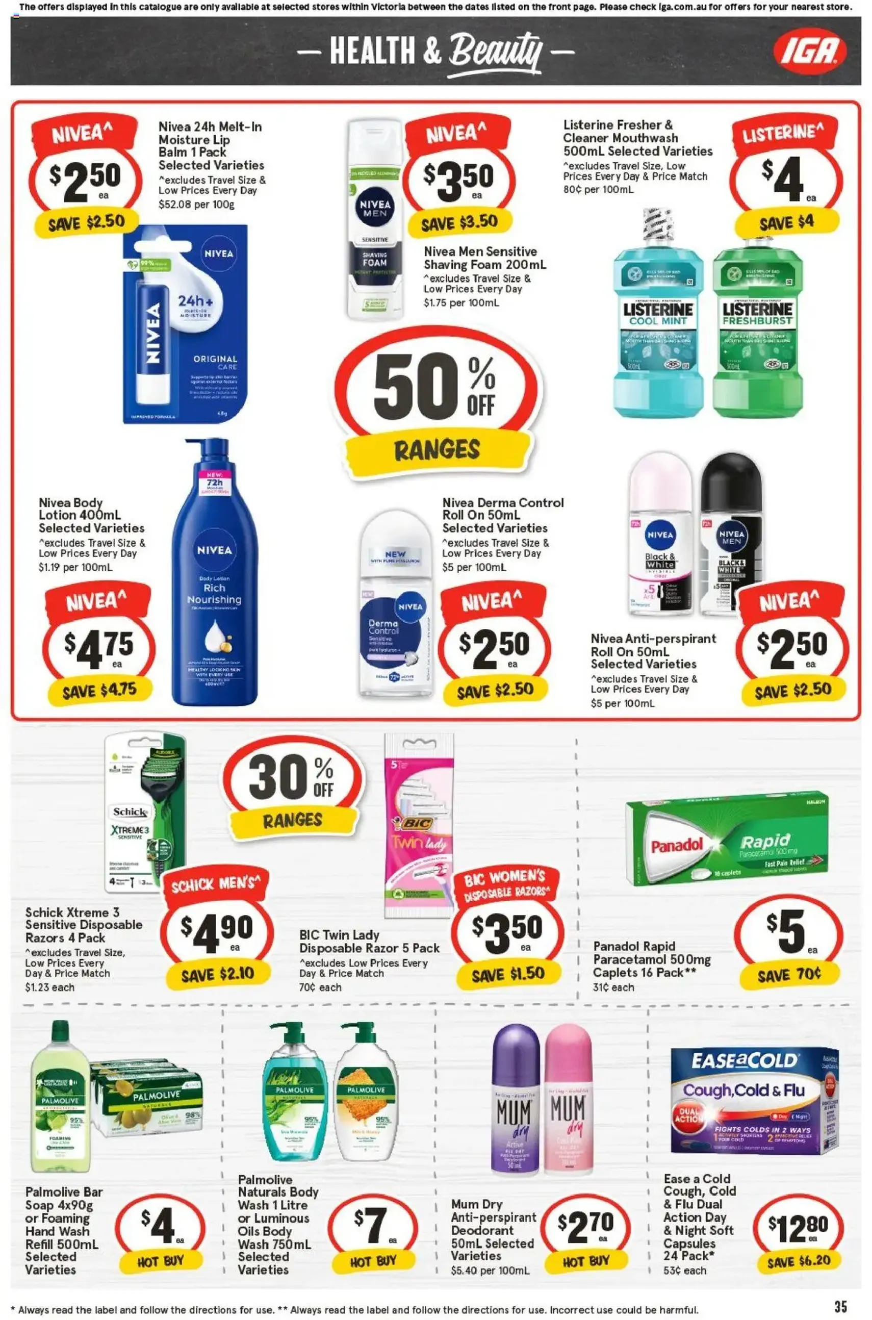 IGA Catalogue VIC - valid flyer from 15/10/2025, page 34 of 35 IGA Catalogue VIC - valid flyer from 15/10/2025, page 34 of 35