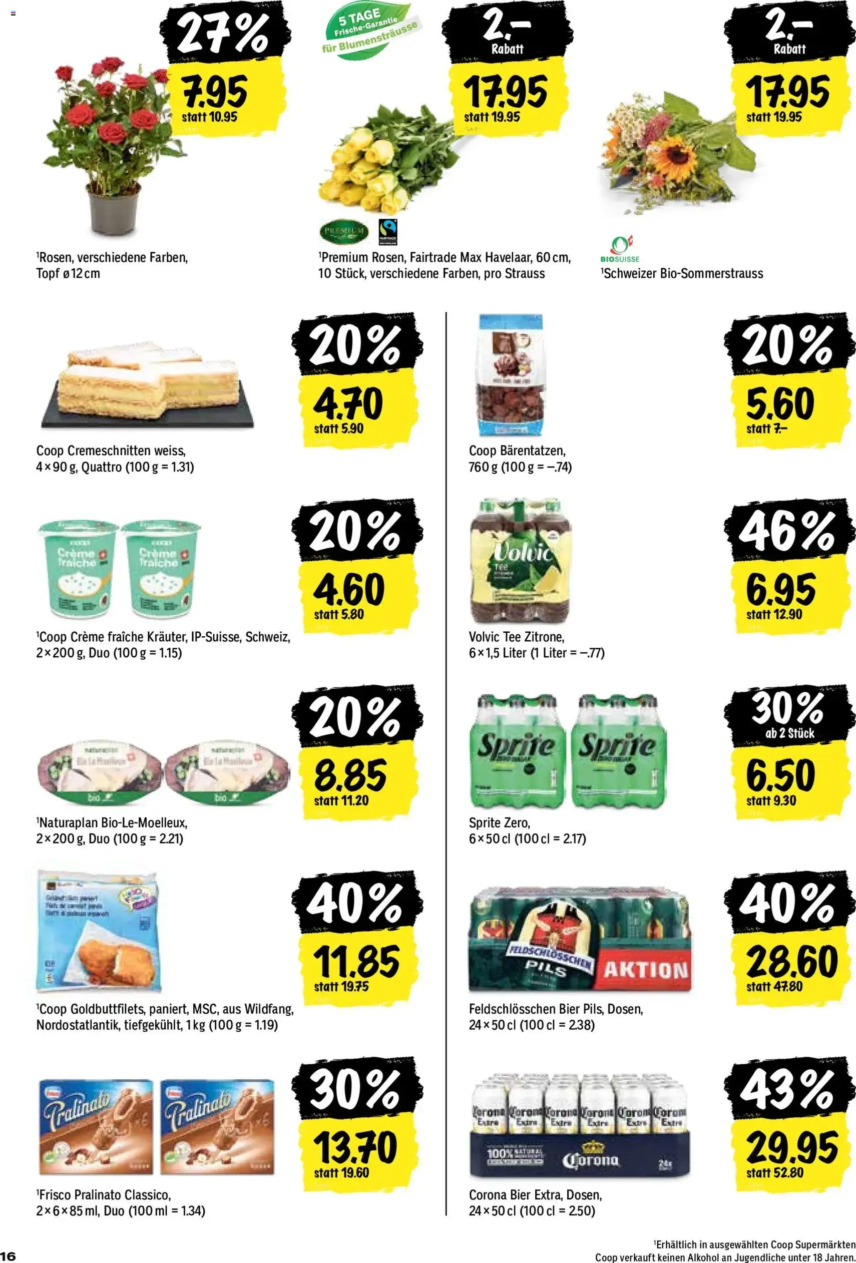 Coop aktionen - Gültiger Prospekt ab 13.08.2026, Seite 16 von insgesamt 28