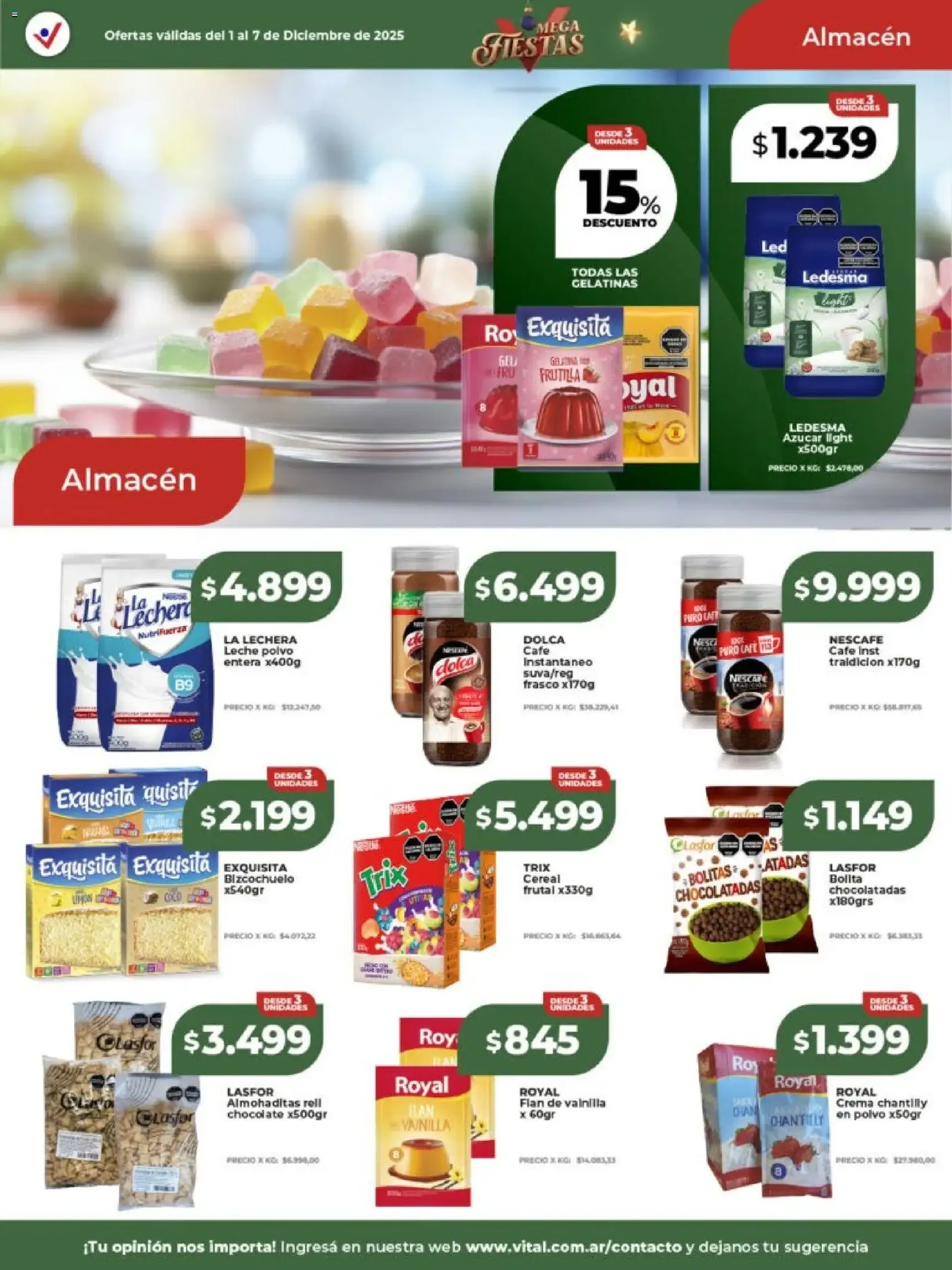 Vital - Ofertas - folleto válido desde 01/12/2025 página 16 de 30