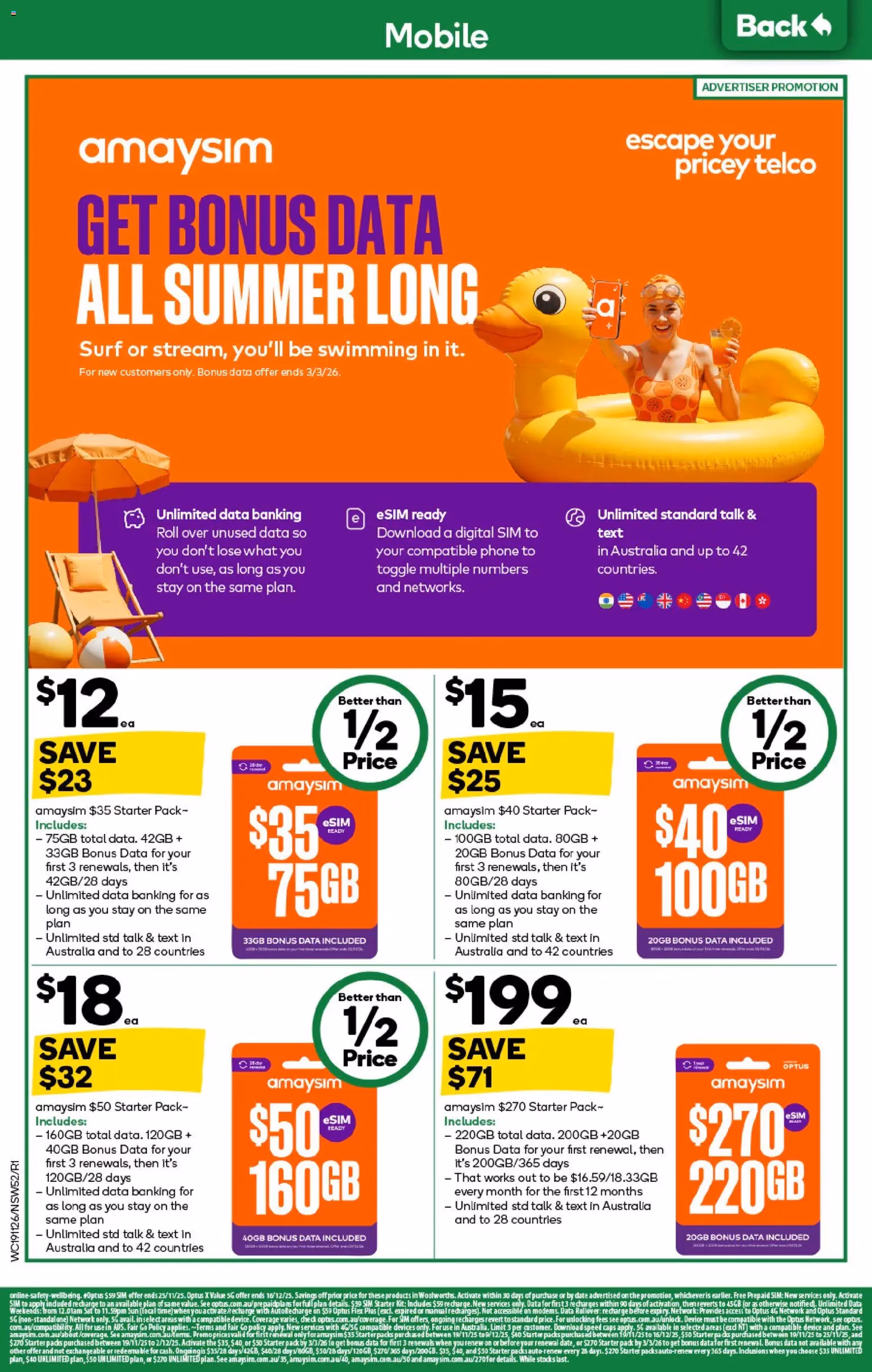 Woolworths Black Friday - valid flyer from 19/11/2025, page 52 of 58