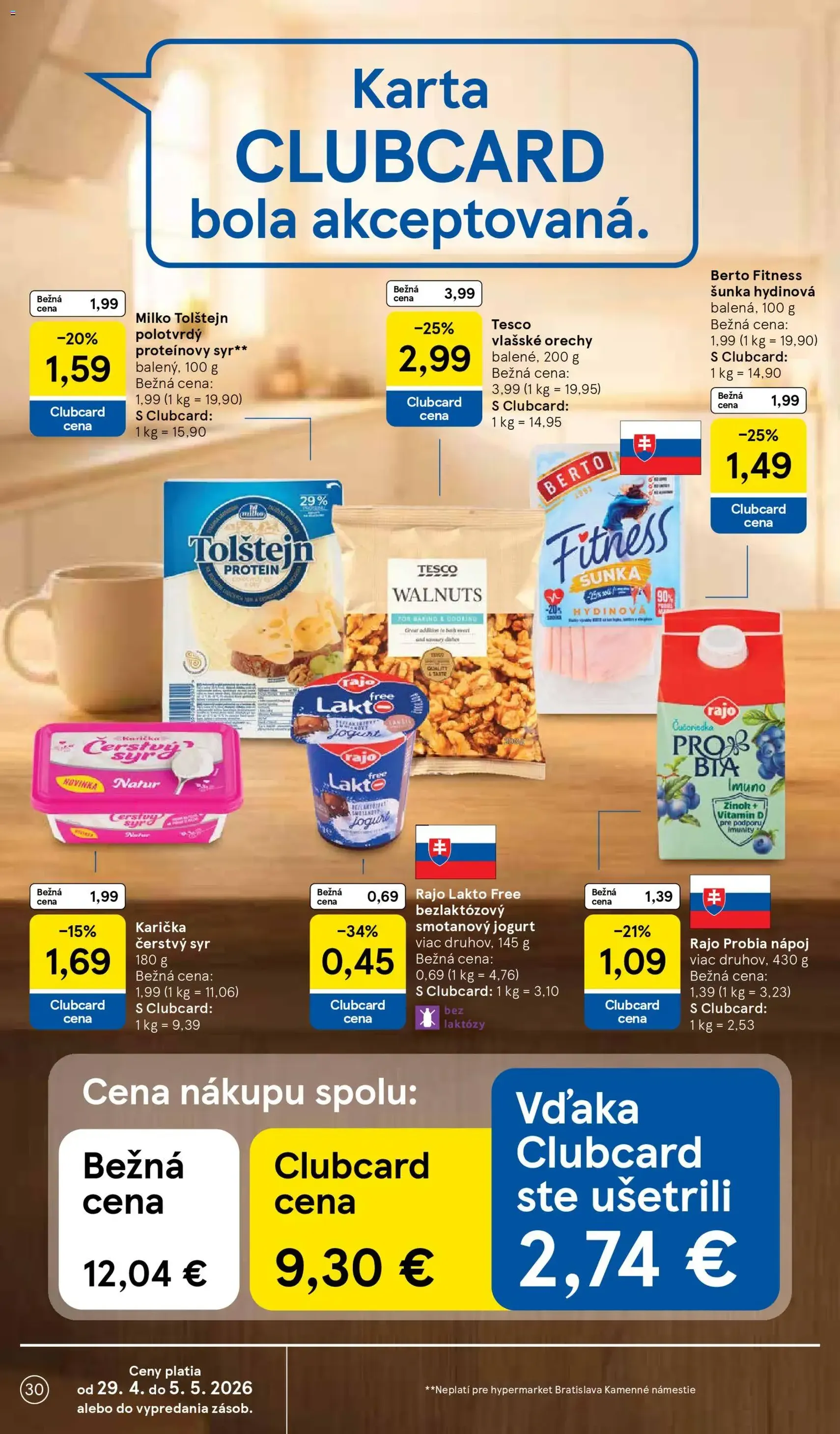 Tesco Hypermarket - leták - platný leták od 29.04.2026 strana 30 z 44