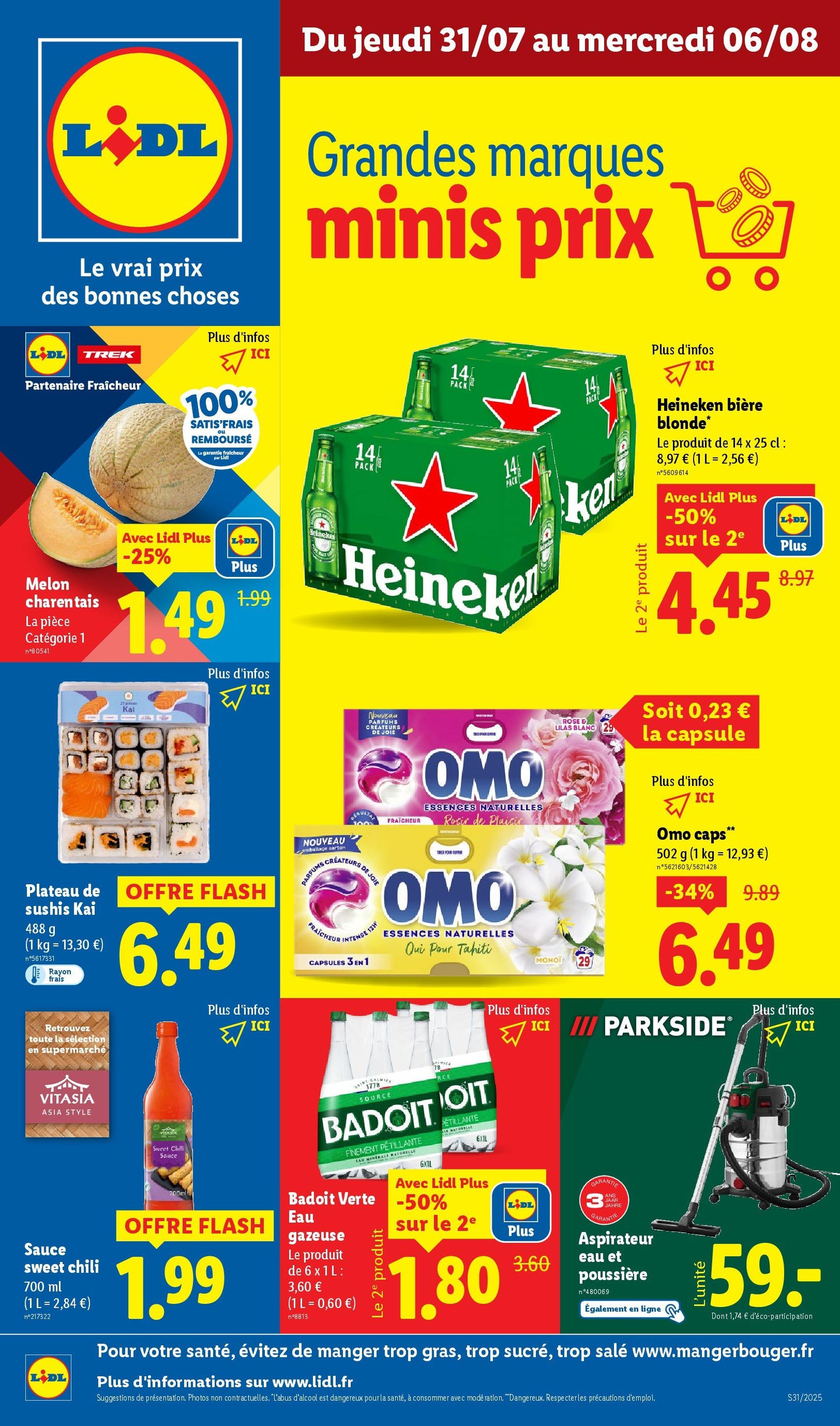 LIDL catalogue semaine 30 - brochure valable à partir du 31/07/2025, page 1 sur 73 LIDL catalogue semaine 30 - brochure valable à partir du 31/07/2025, page 1 sur 73