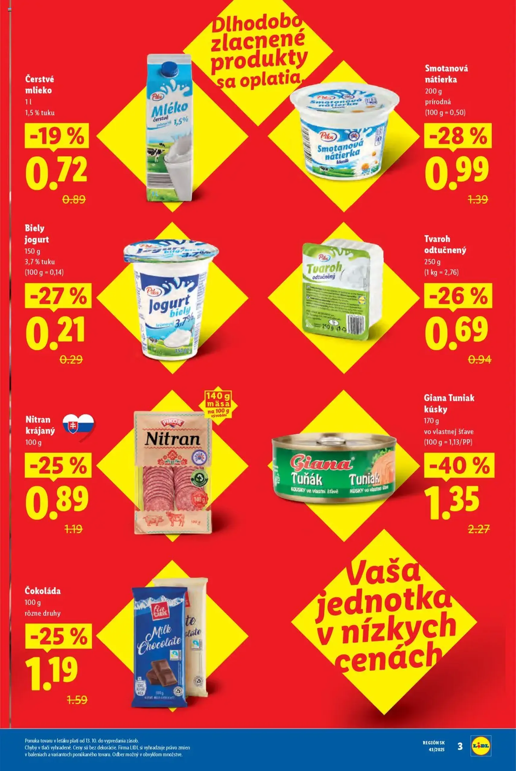 Lidl leták - platný leták od 20.10.2025 strana 3 z 102 Lidl leták - platný leták od 20.10.2025 strana 3 z 102