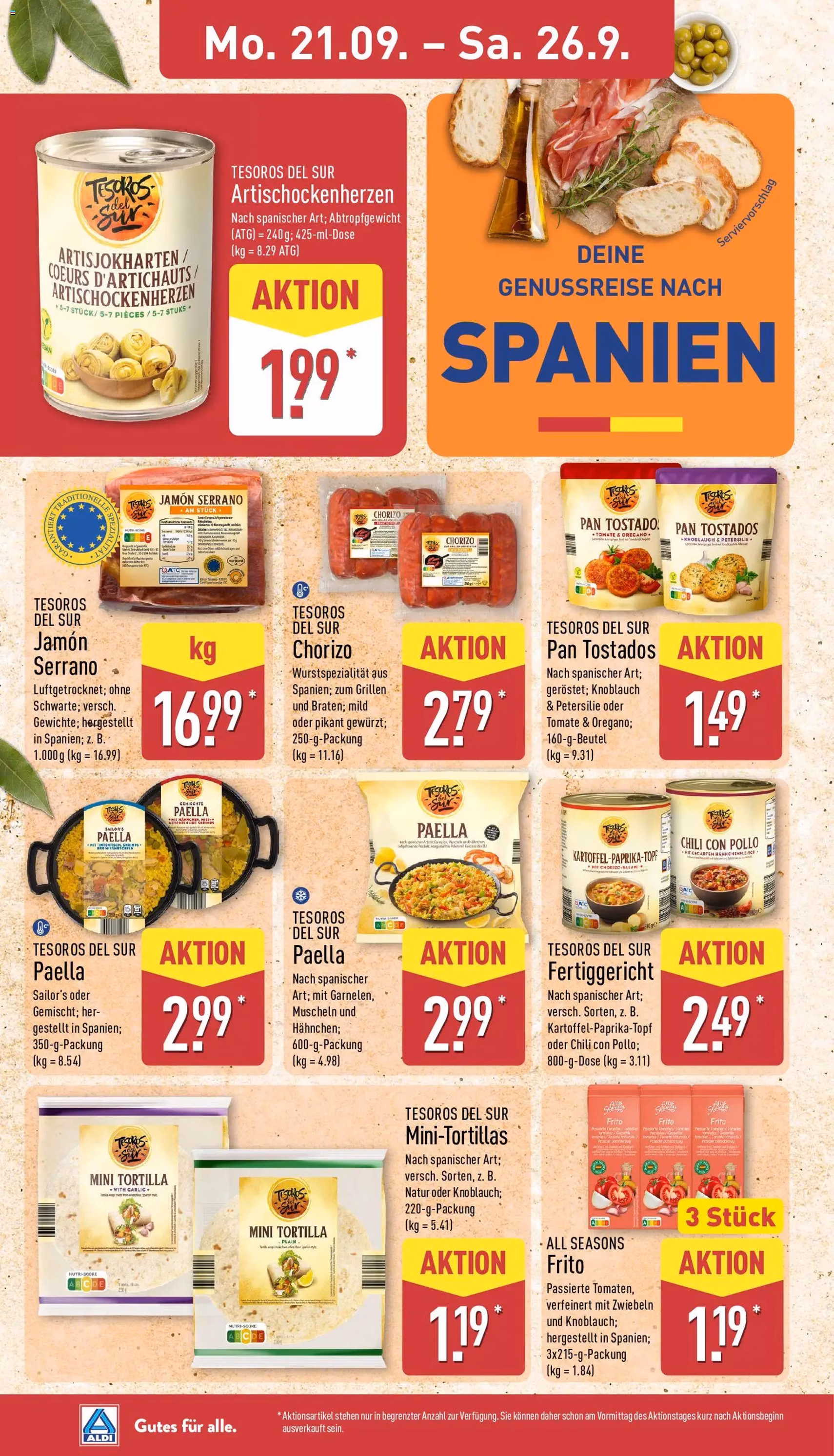 Aldi Prospekt - Gültiger Prospekt ab 21.09.2026, Seite 10 von insgesamt 41