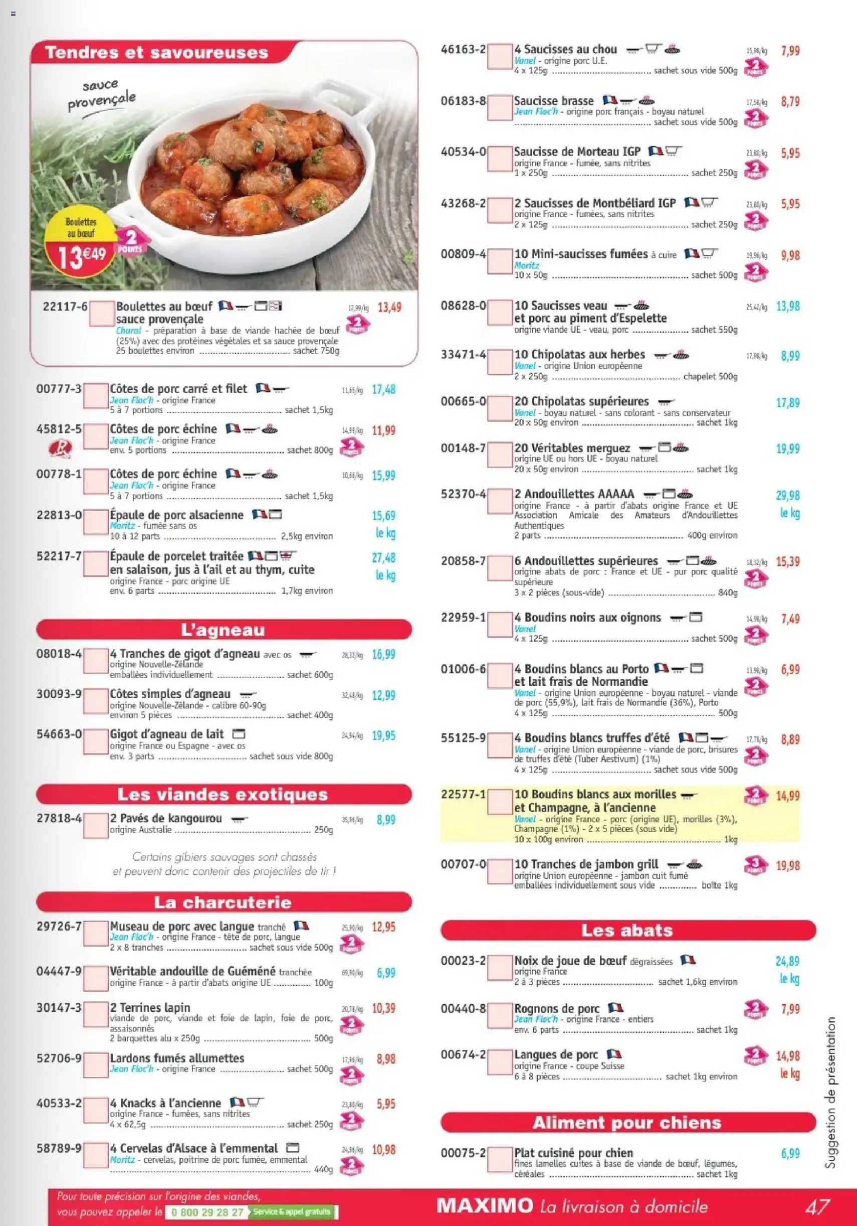 Maximo catalogue - brochure valable à partir du 24/12/2025, page 47 sur 64