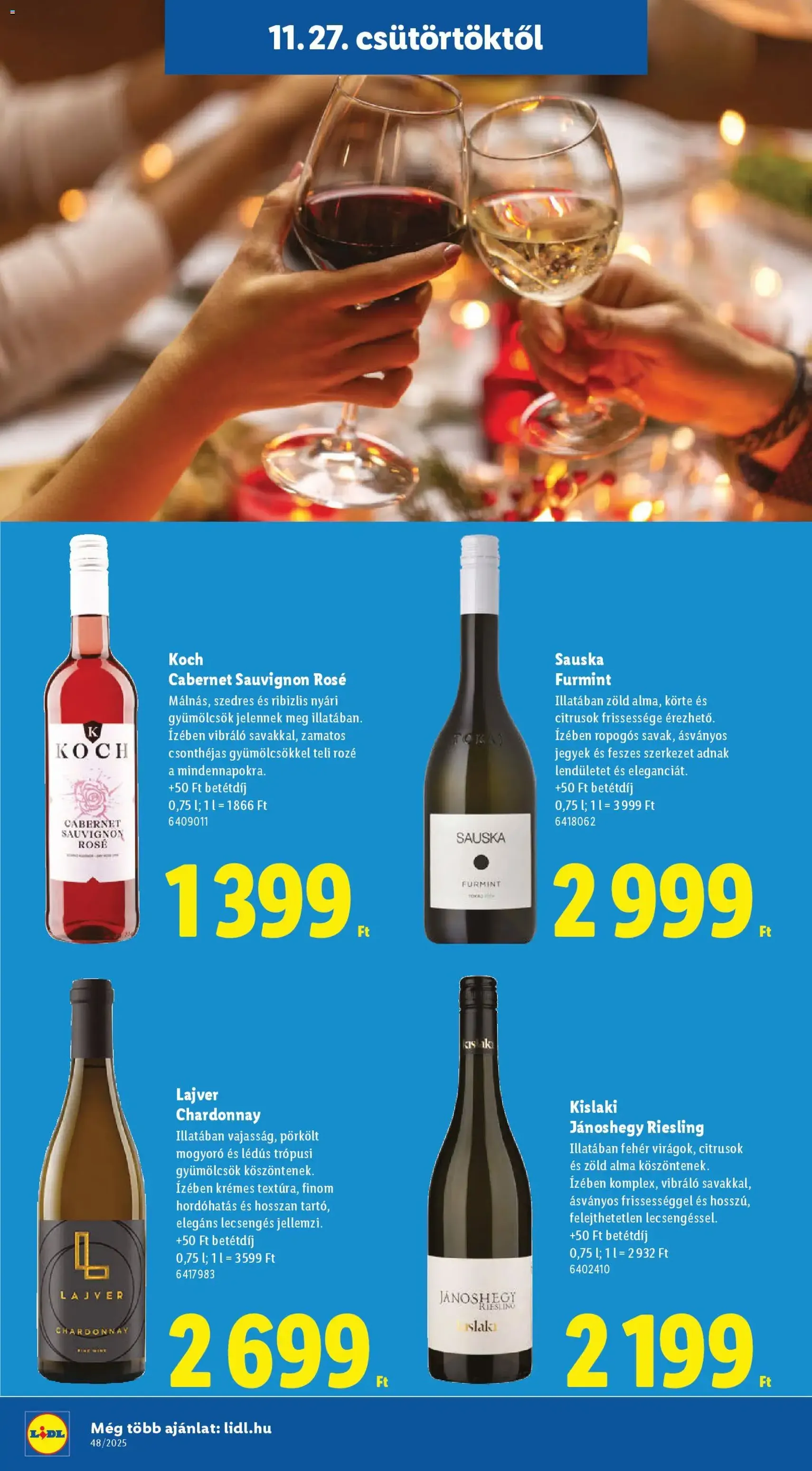 Lidl Akciós újság - 2025.11.27. érvényes szórólap 30 oldal 68 oldalból
