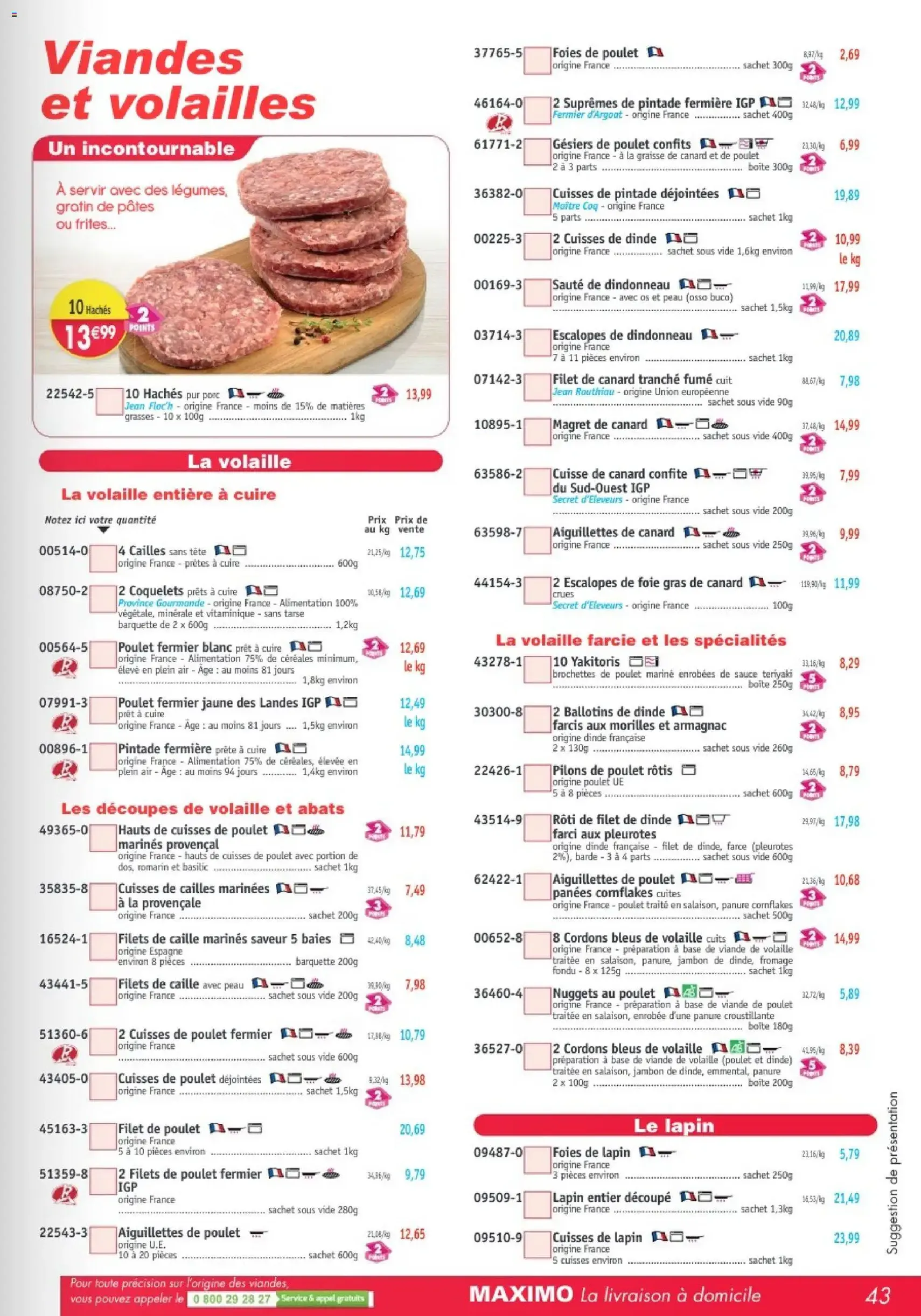 Maximo catalogue - brochure valable à partir du 23/01/2026, page 43 sur 64